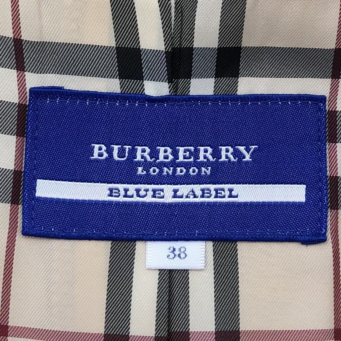 Burberry Authentic Burberry London Blue Label Women Wool Coat/ Jacket Size S / US 4 / IT 40 - 15 Thumbnail