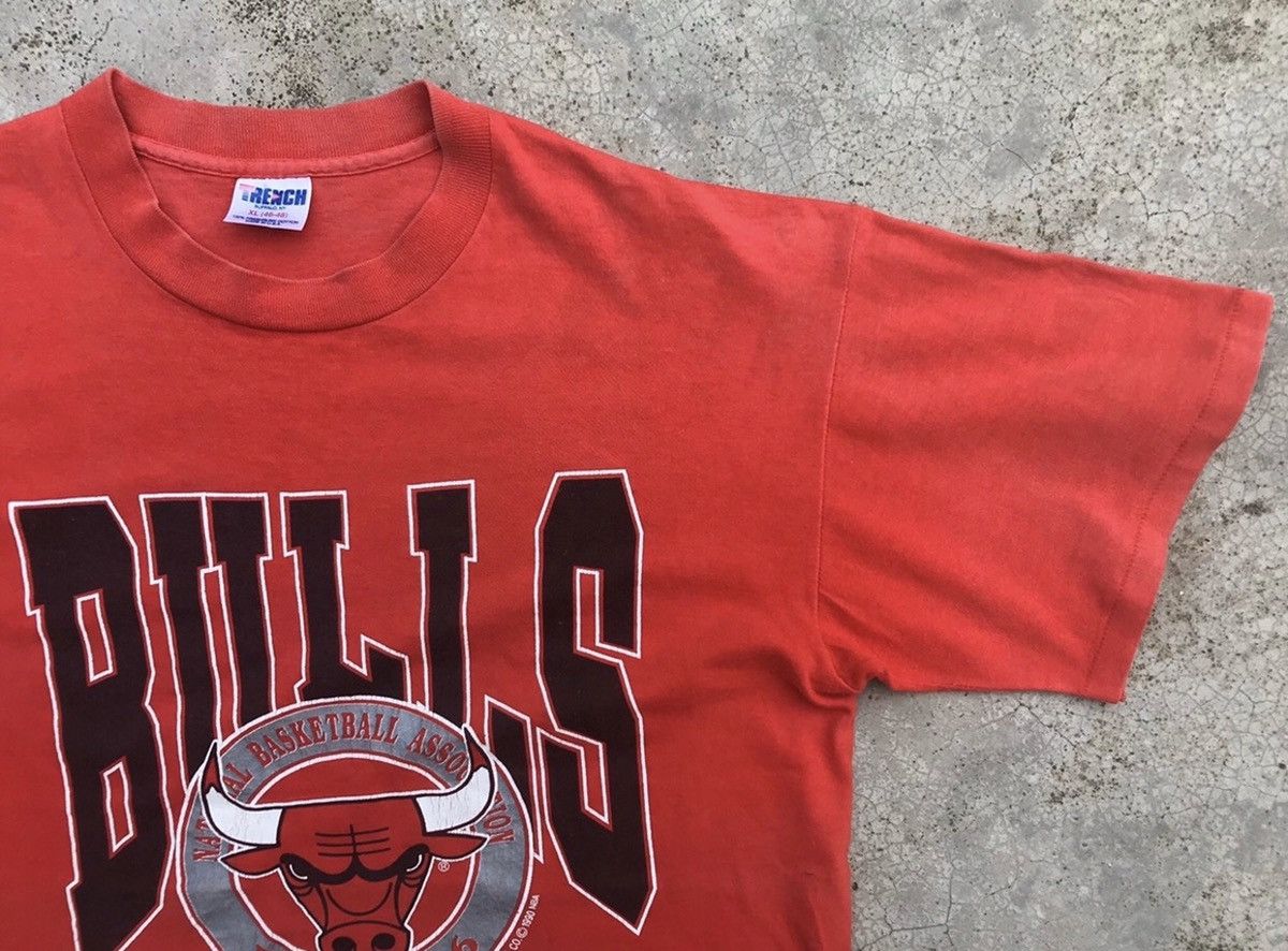 NBA Vintage 1990 Chicago Bulls Nice Design Size US XL / EU 56 / 4 - 2 Thumbnail
