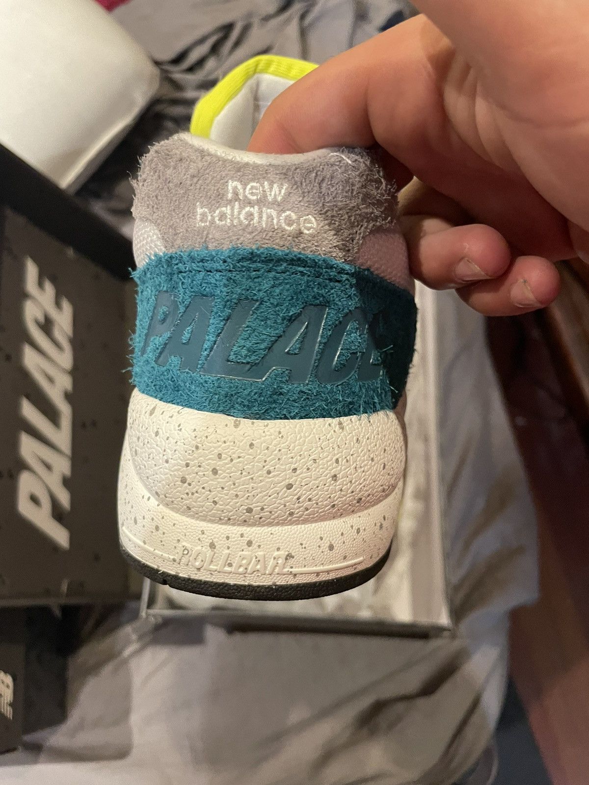 New Balance × Palace Palace x New Balance Grey/Multi 580s Size US 11.5 / EU 44-45 - 5 Thumbnail