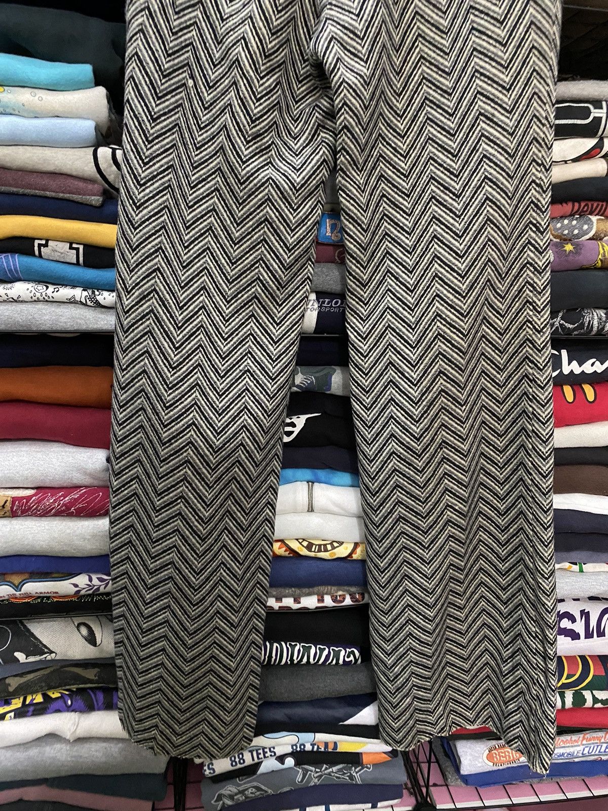 Vintage VINTAGE CUSTOM PANT WOOL FABRIC Size US 28 / EU 44 - 6 Thumbnail