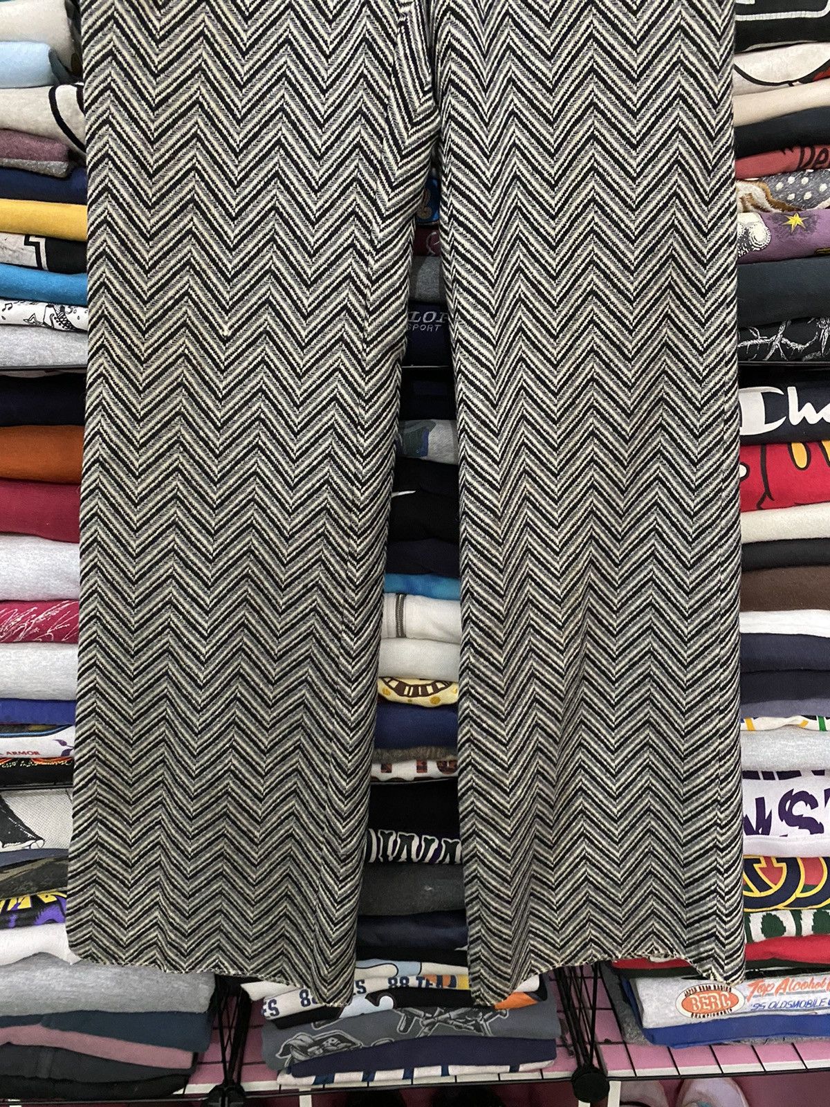 Vintage VINTAGE CUSTOM PANT WOOL FABRIC Size US 28 / EU 44 - 4 Thumbnail
