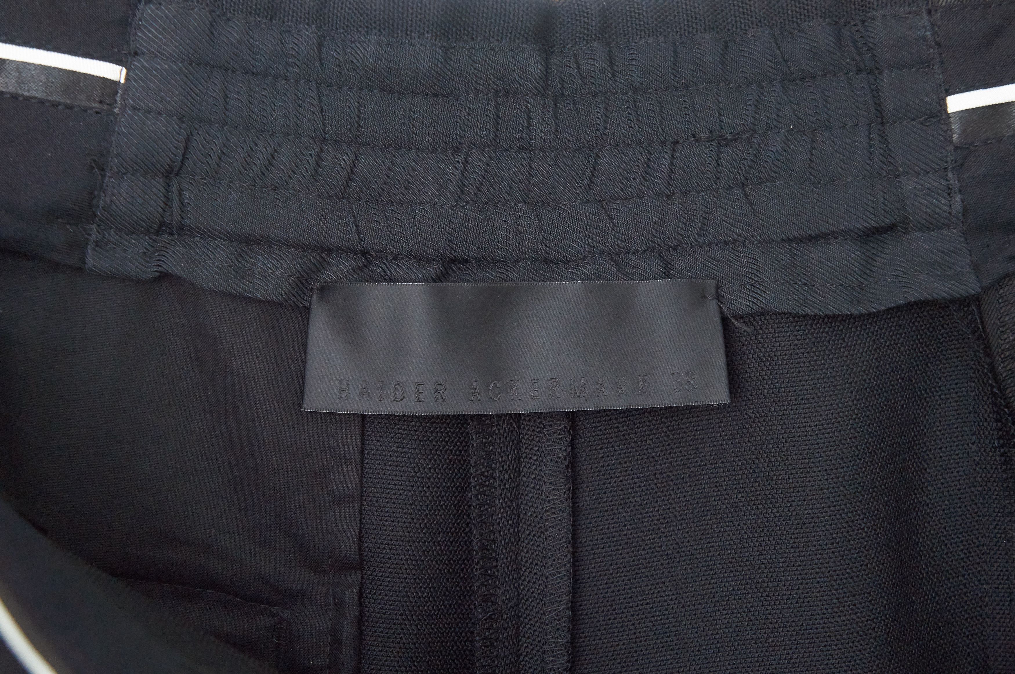 Haider Ackermann satin and wool pants Size US 30 / EU 46 - 5 Thumbnail