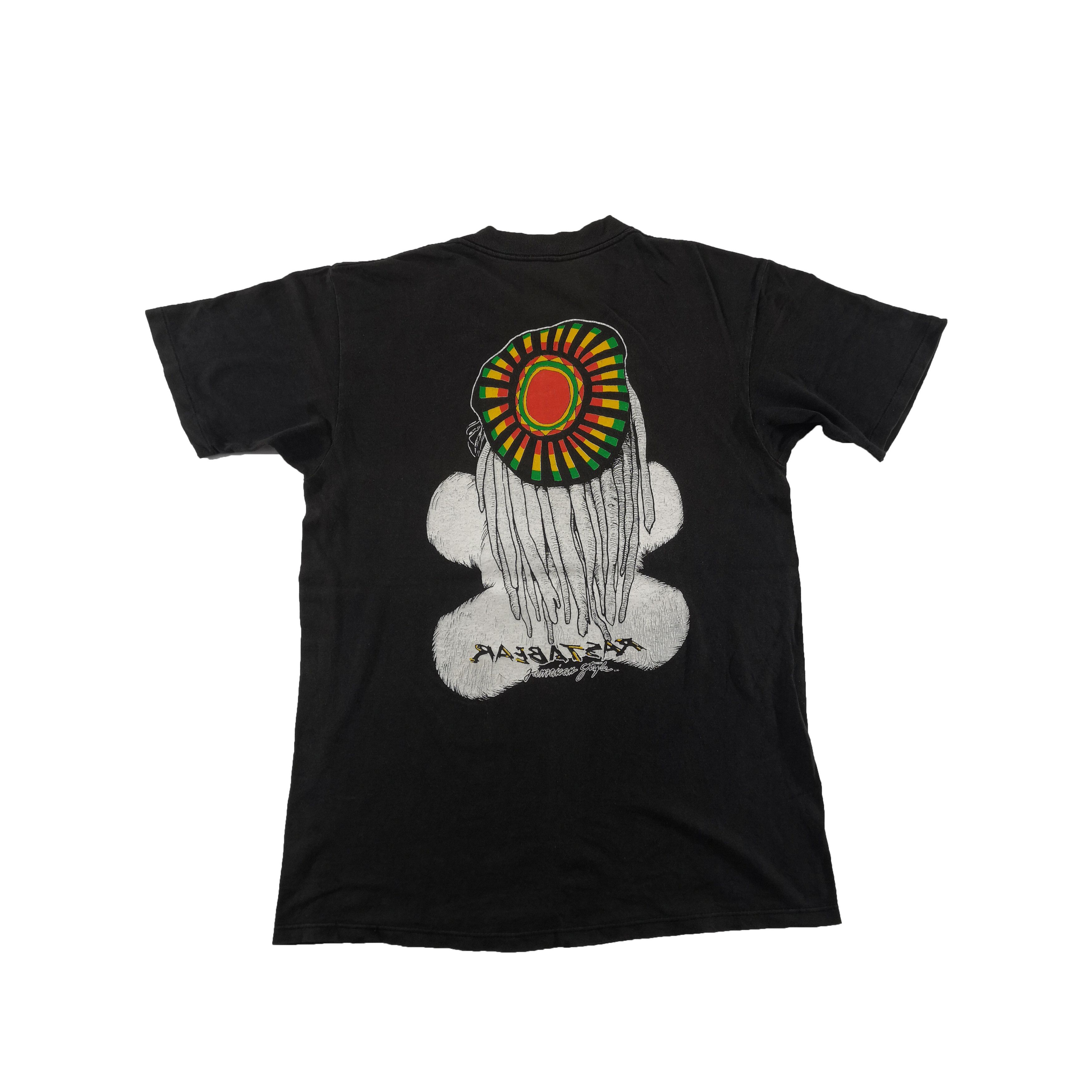 Vintage Vintage Bear Rastabear T-Shirt Bob Marley Jamaican Tees Size US L / EU 52-54 / 3 - 2 Thumbnail