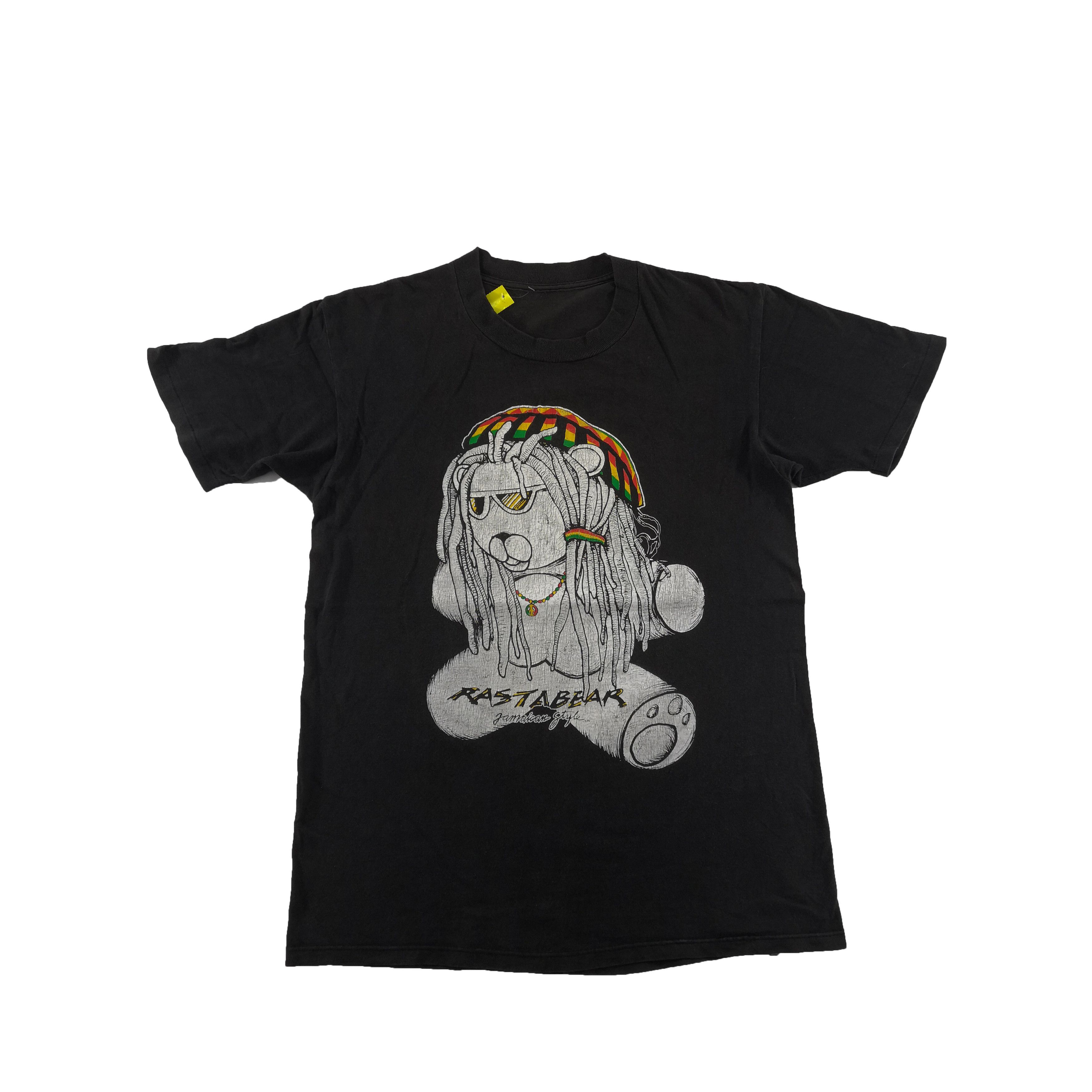 Vintage Vintage Bear Rastabear T-Shirt Bob Marley Jamaican Tees Size US L / EU 52-54 / 3 - 1 Thumbnail