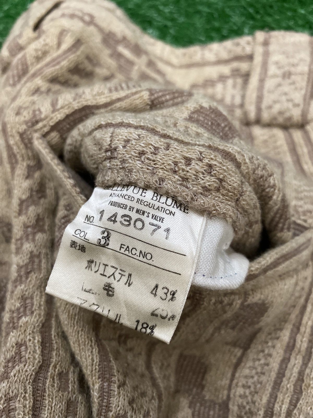 Japanese Brand × Vintage VINTAGE BELLEVUE BLUME CASUAL PANT NICE DESIGN Size US 30 / EU 46 - 12 Thumbnail