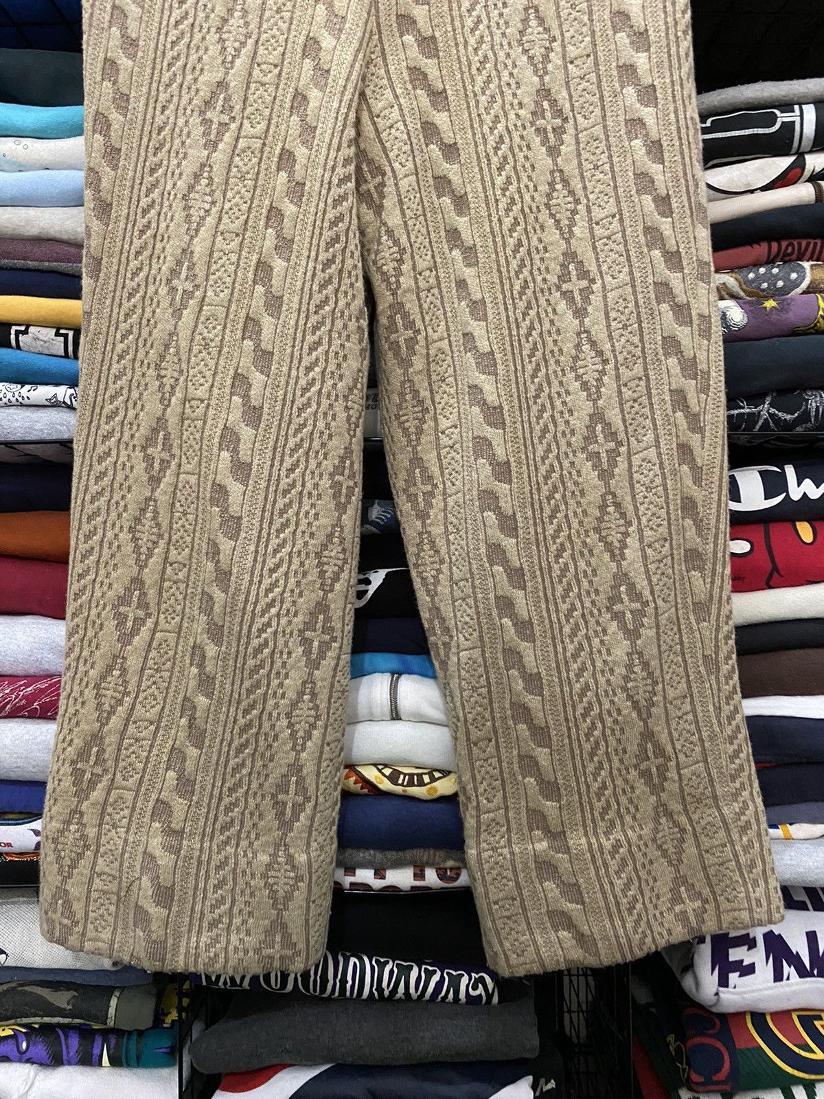 Japanese Brand × Vintage VINTAGE BELLEVUE BLUME CASUAL PANT NICE DESIGN Size US 30 / EU 46 - 6 Thumbnail