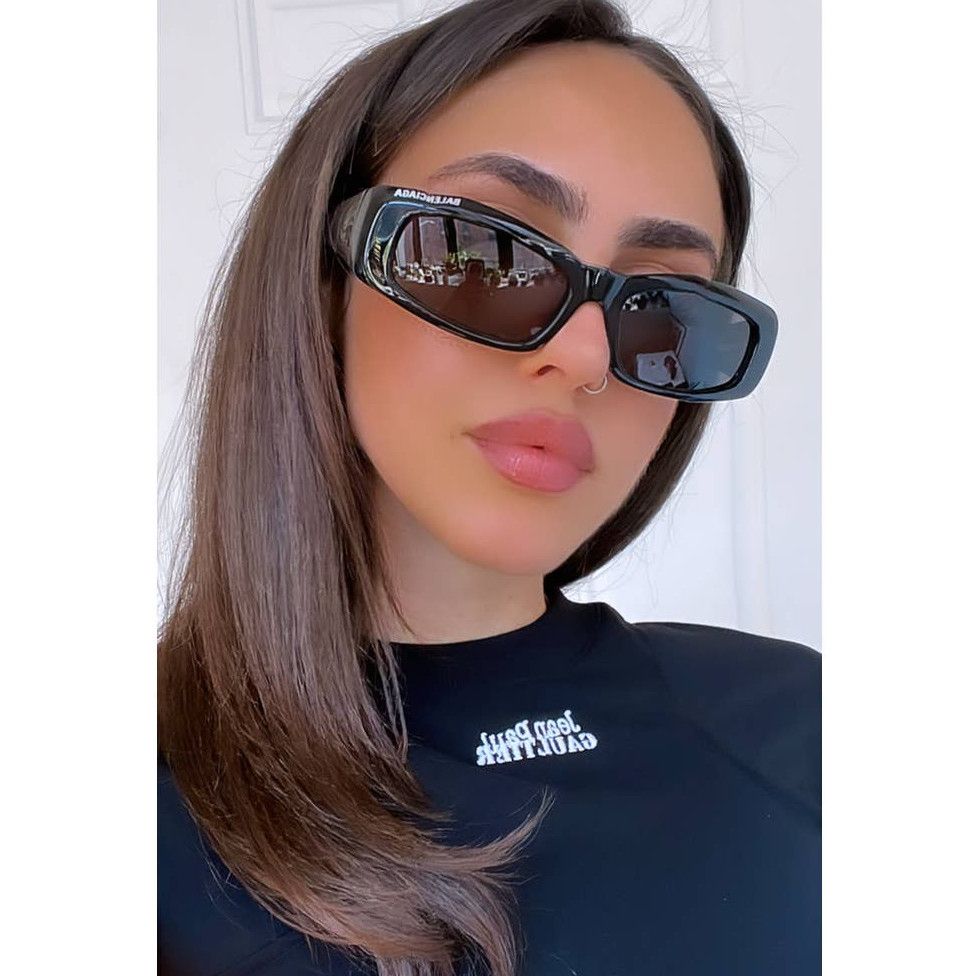 【定価5.1万】BALENCIAGA サングラス ブラック BB0266S M Balenciaga NEW Balenciaga BB0266S Black Logo Sunglasses