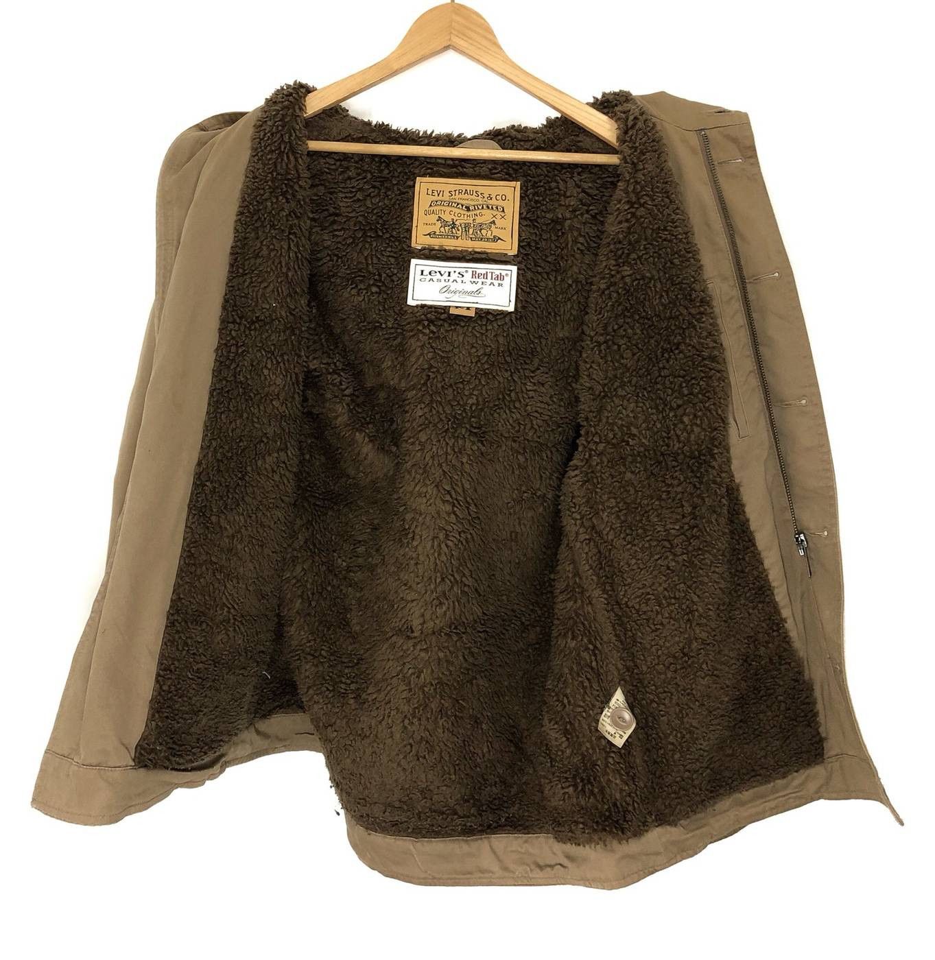 Levi's Made & Crafted × Levi's Vintage Clothing Levi's Made Tactical Pockets Sherpa Lined Heavy Jacket Size US M / EU 48-50 / 2 - 7 Thumbnail