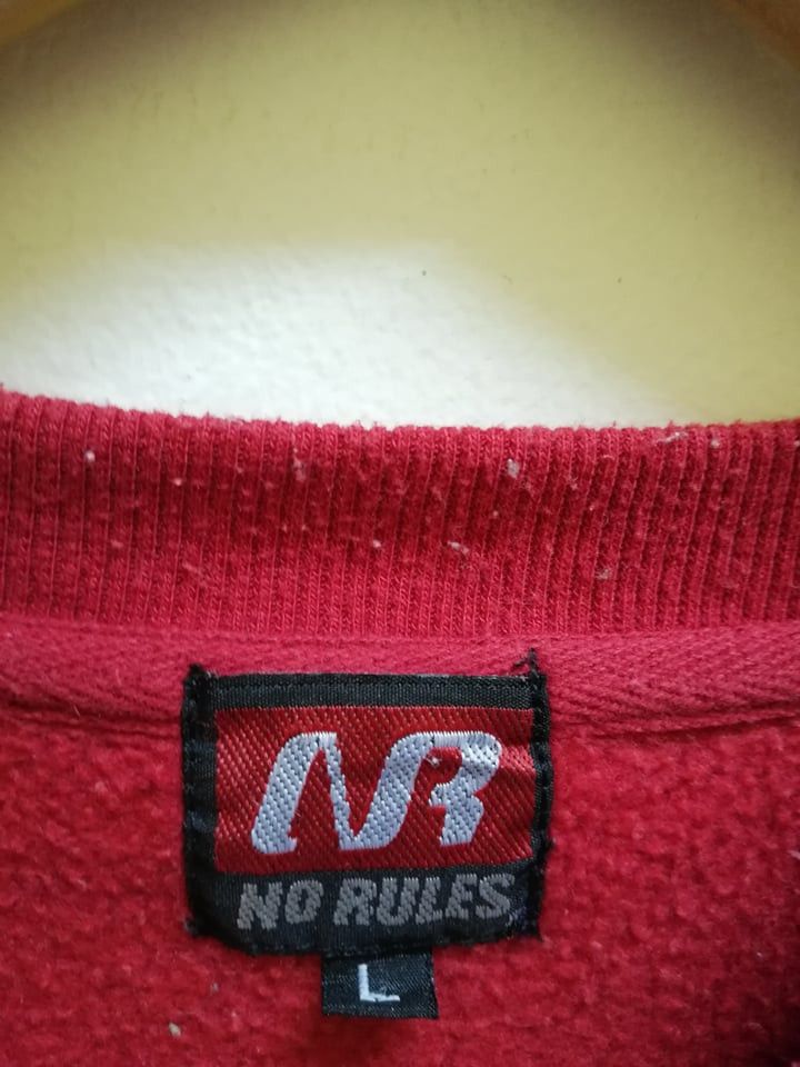 Vtg NO RULES Skaters Rockabilly Streetwear Sweatshirt (c29)