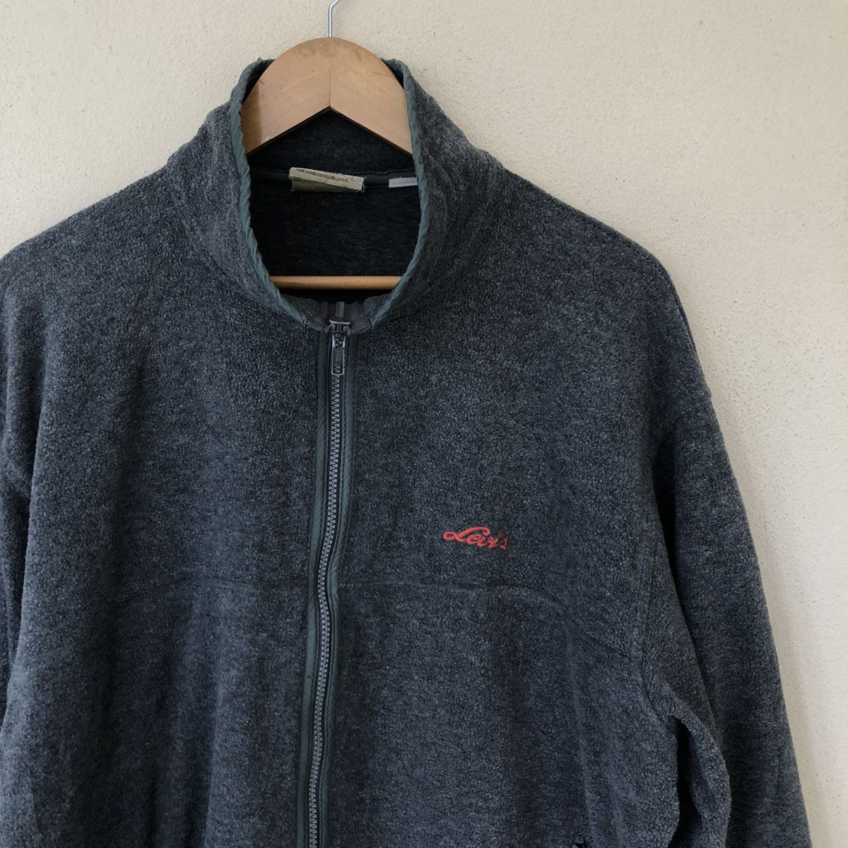 Levi's VINTAGE ZIPPER FLEECE JACKET LEVI'S OUTDOOR CASUAL WEAR Size US L / EU 52-54 / 3 - 3 Thumbnail