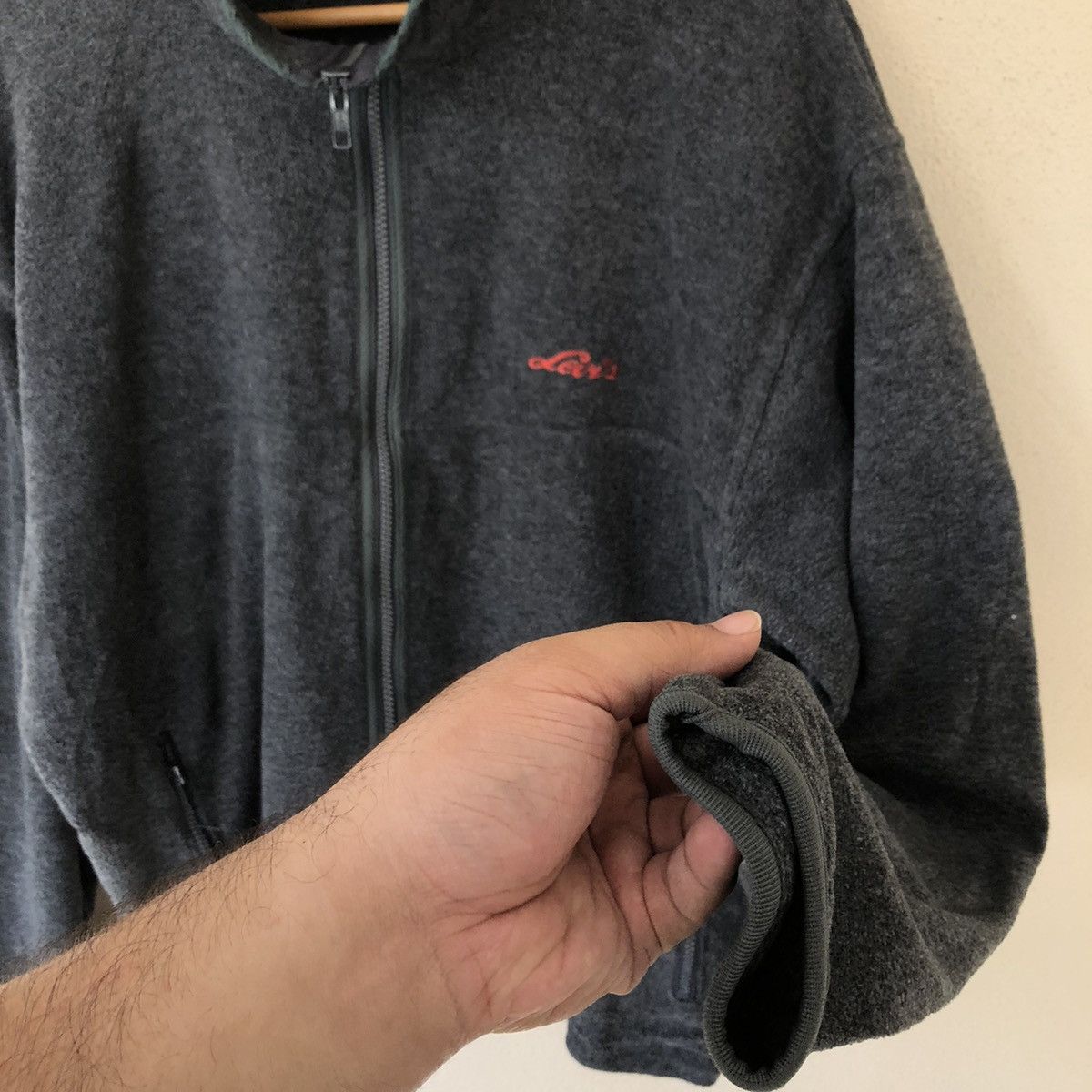 Levi's VINTAGE ZIPPER FLEECE JACKET LEVI'S OUTDOOR CASUAL WEAR Size US L / EU 52-54 / 3 - 4 Thumbnail