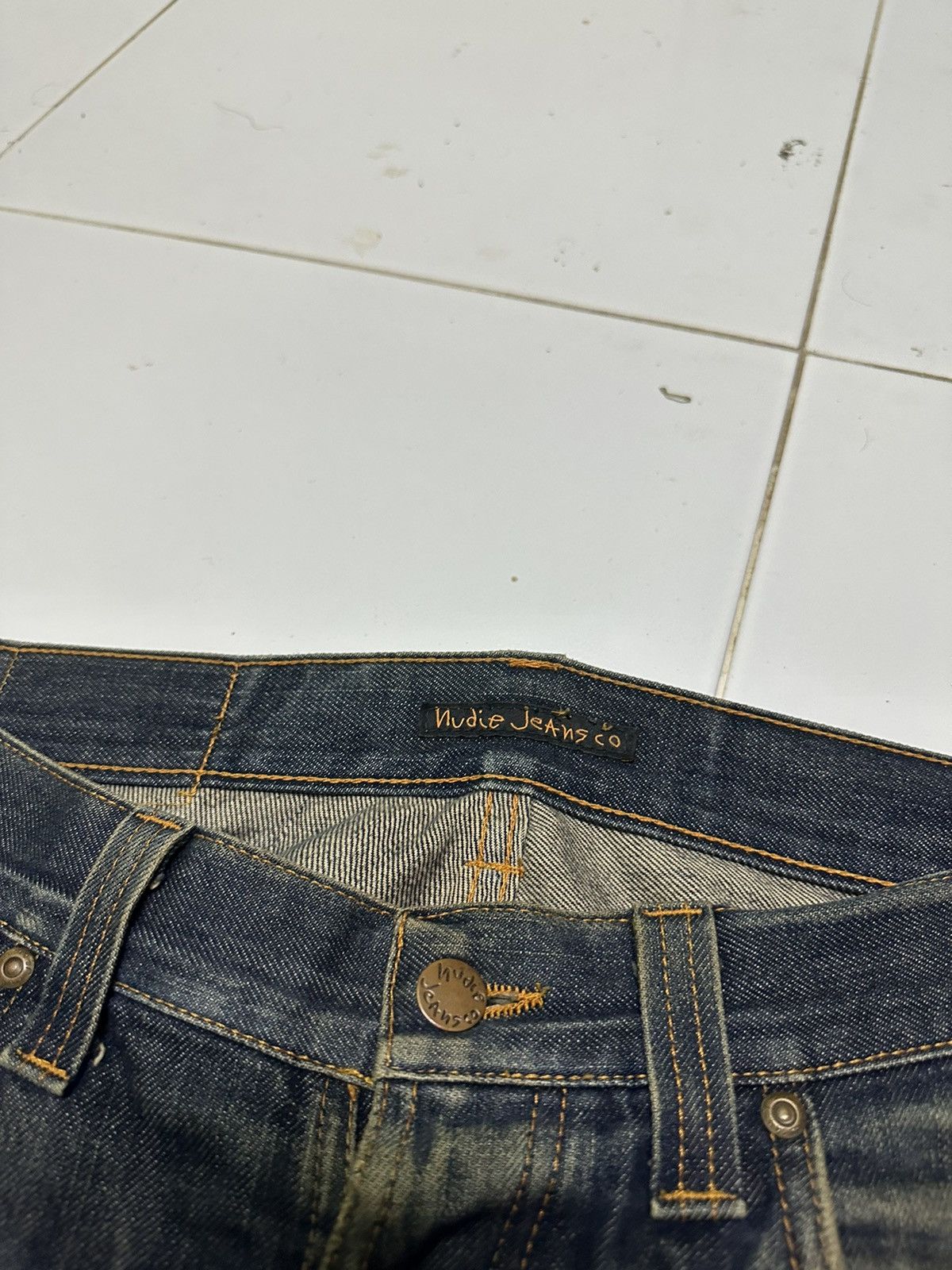 Nudie Jeans 32x30 Nudie distressed denim jeans Size US 32 / EU 48 - 3 Thumbnail