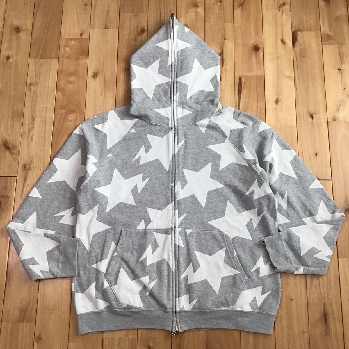 Bape Sta Pattern Full Zip Hoodie Size US M / EU 48-50 / 2 - 1 Thumbnail