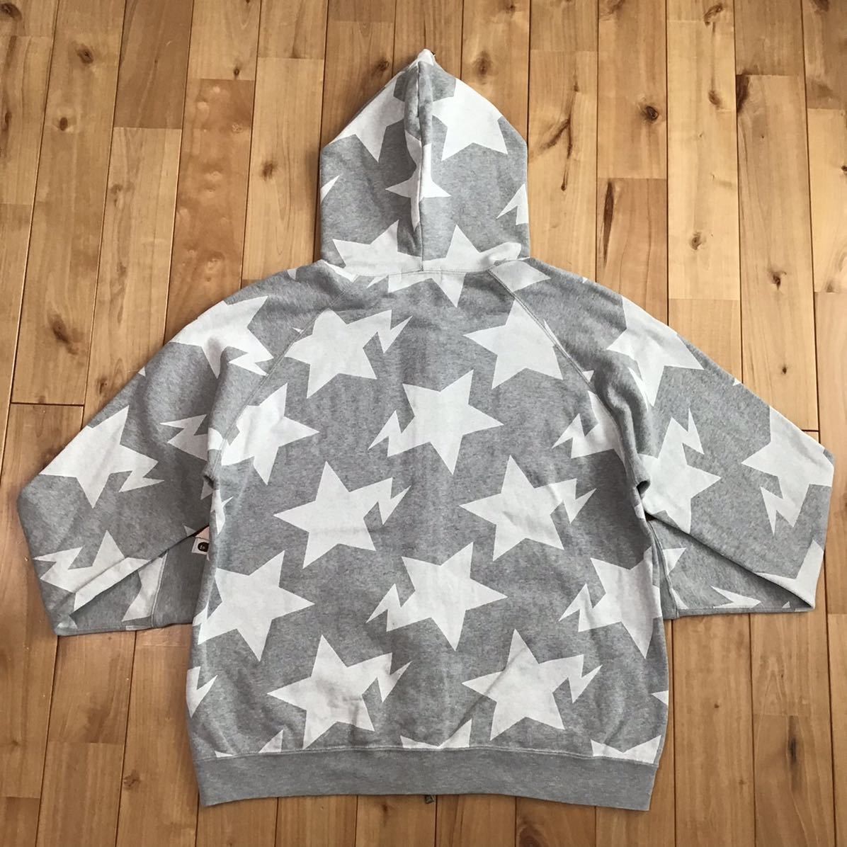Bape Sta Pattern Full Zip Hoodie Size US M / EU 48-50 / 2 - 2 Thumbnail
