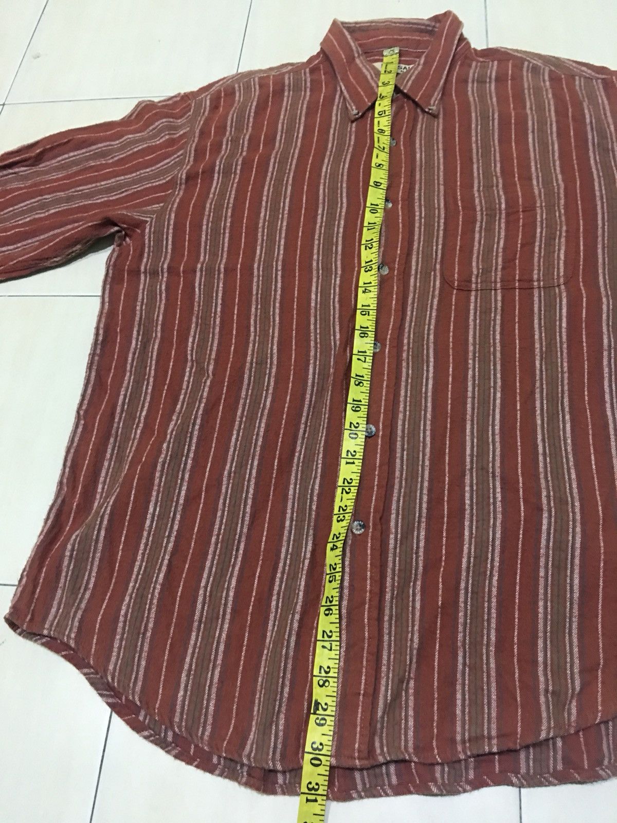 Japanese Brand × Kansai Yamamoto Kansai Yamamoto Jeans Flanel Japanese Brand Button Up Shirt Size US L / EU 52-54 / 3 - 7 Thumbnail
