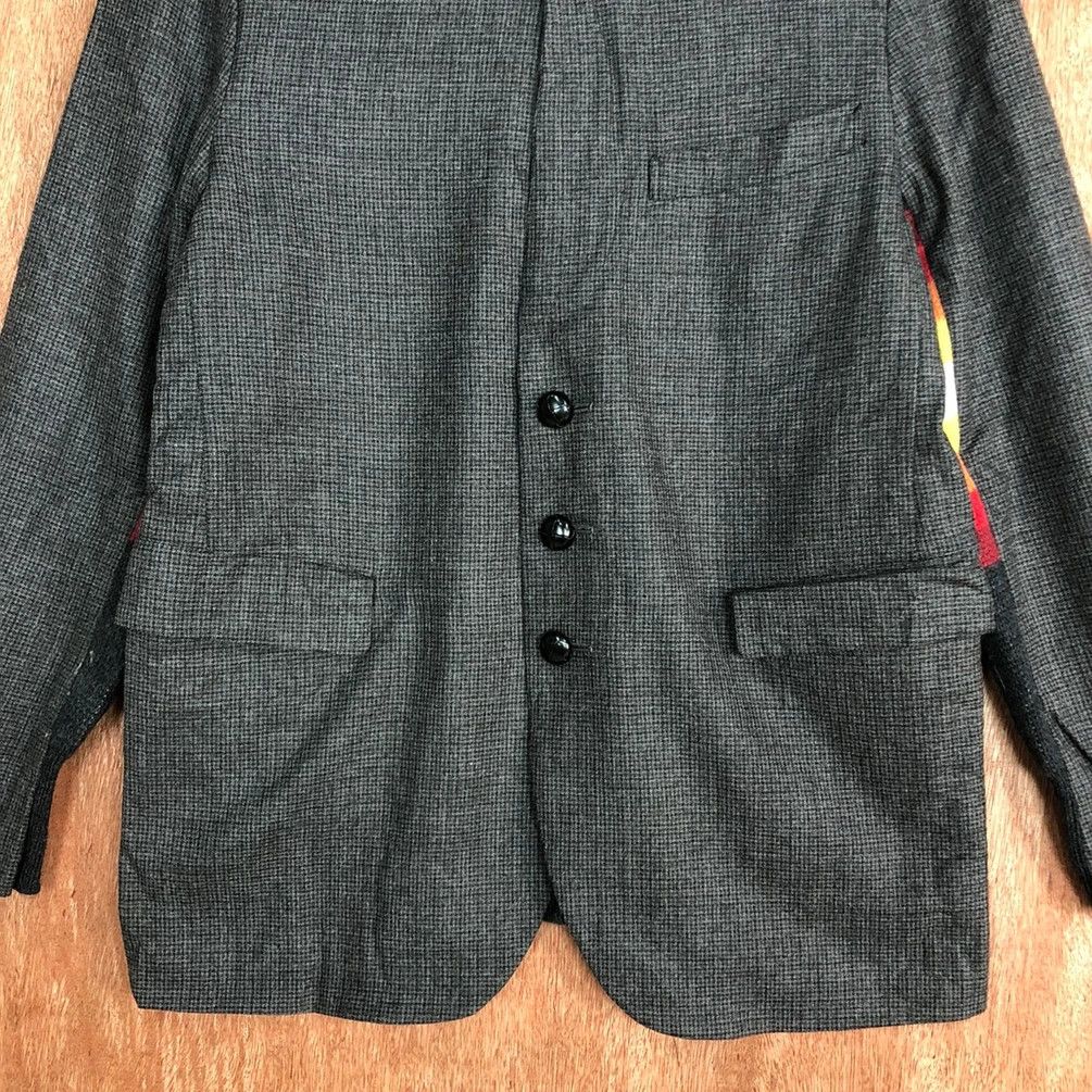 Japanese Brand DL A Japan Navajo Grey Jacket art cardigan #c815 Size US M / EU 48-50 / 2 - 7 Thumbnail
