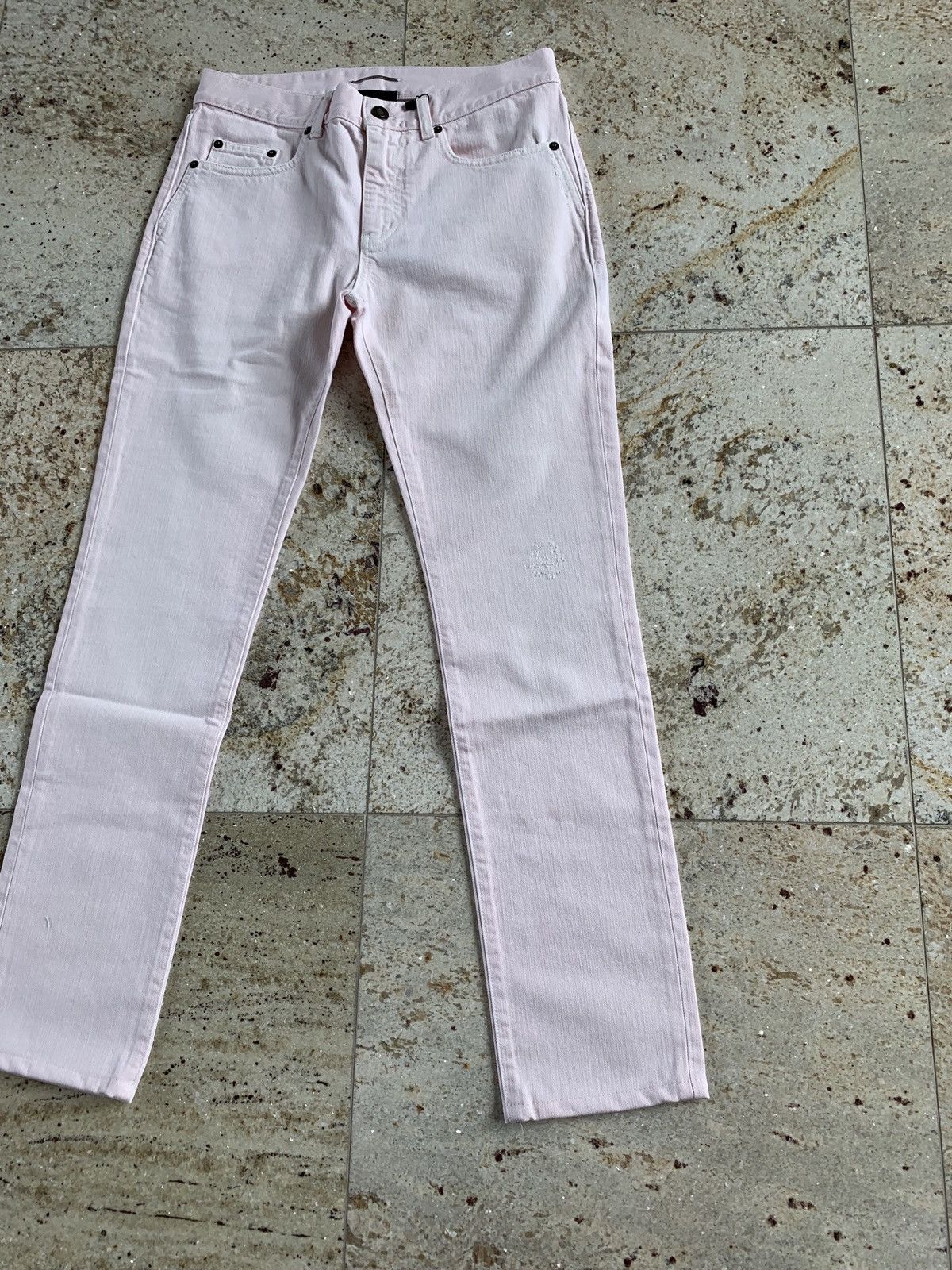 Saint Laurent Paris D02 Denim in Pink Size US 29 - 7 Thumbnail