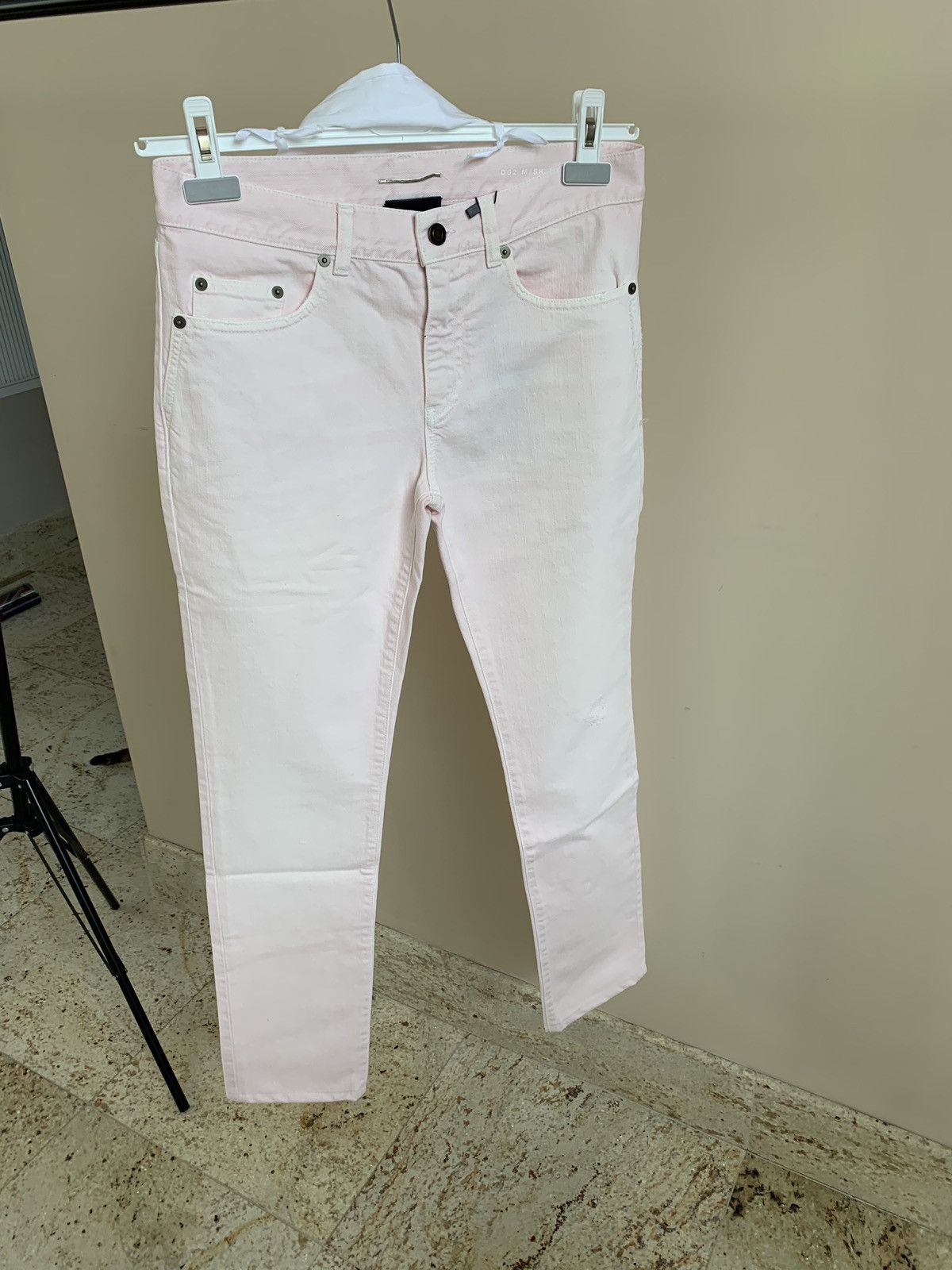 Saint Laurent Paris D02 Denim in Pink Size US 29 - 1 Thumbnail