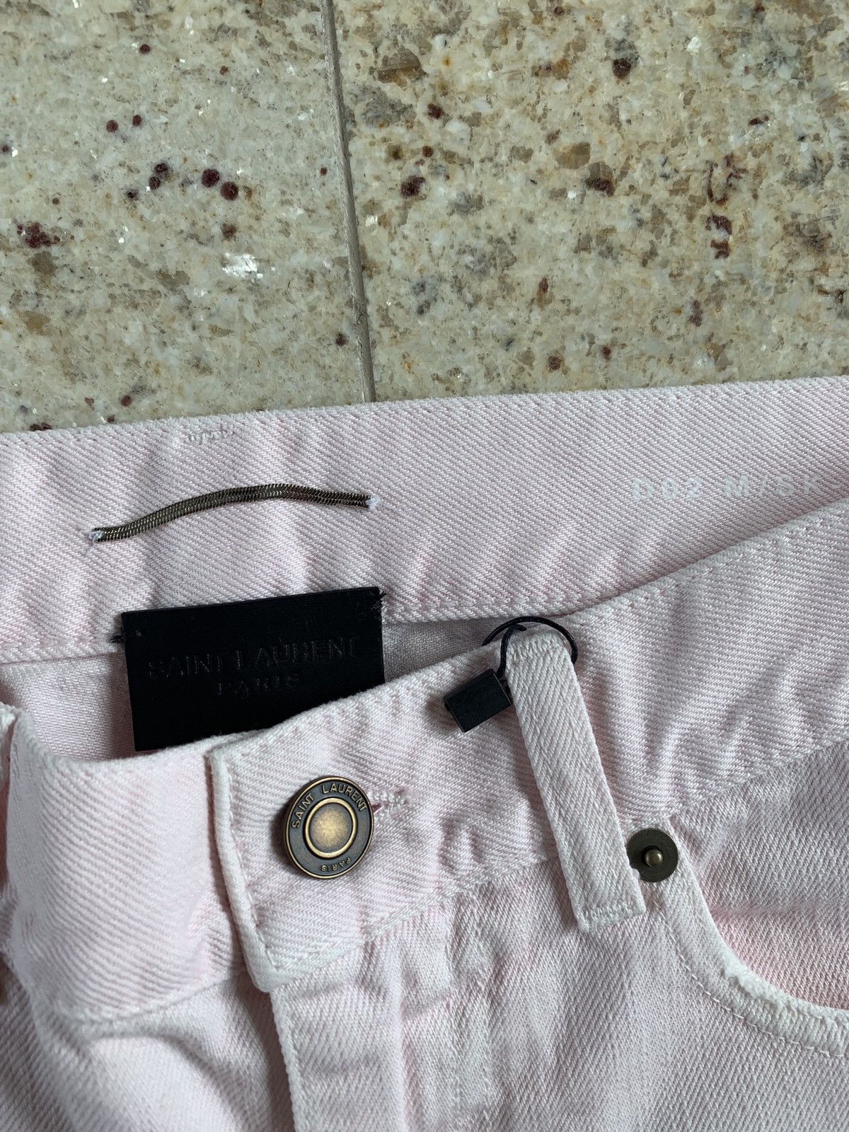 Saint Laurent Paris D02 Denim in Pink Size US 29 - 9 Thumbnail