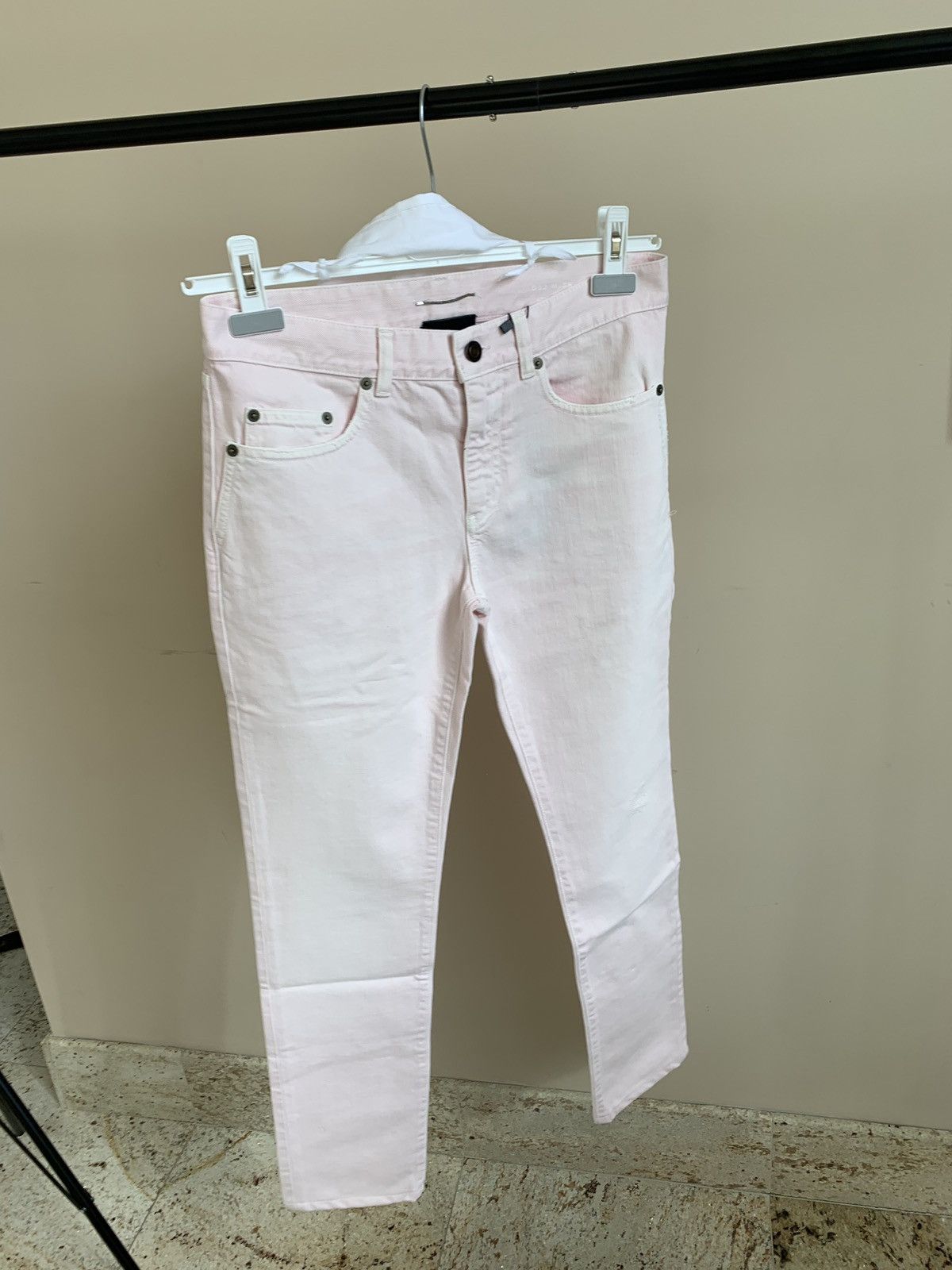 Saint Laurent Paris D02 Denim in Pink Size US 29 - 5 Thumbnail