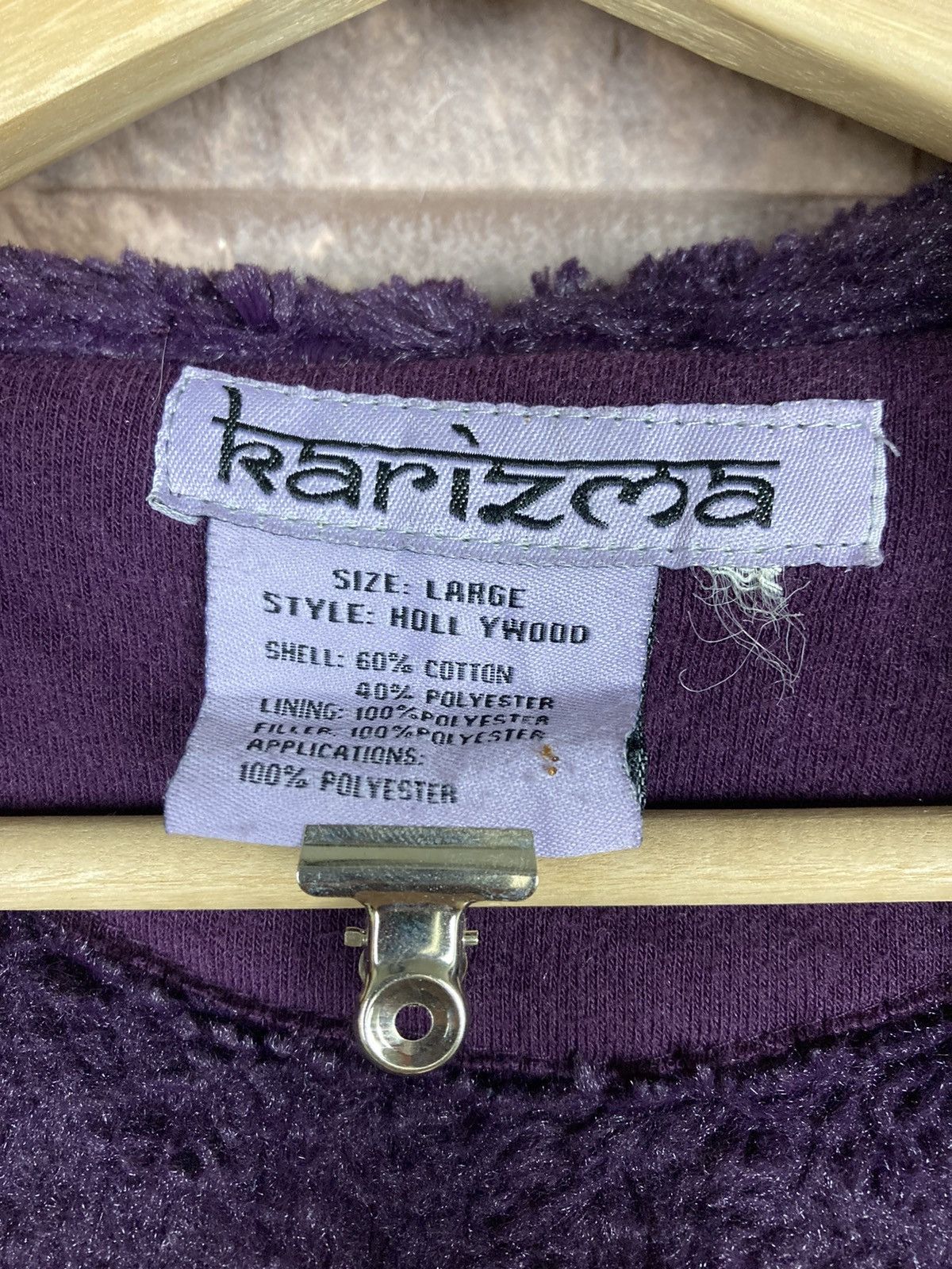 Japanese Brand Karizma Zipper hoodie #35-4 Size US L / EU 52-54 / 3 - 4 Thumbnail