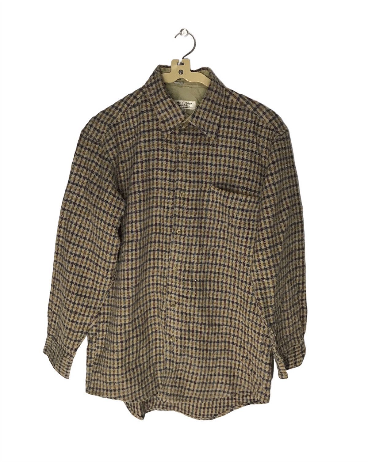 Flannel × Japanese Brand Wool flannel shirt by pash point Size US M / EU 48-50 / 2 - 1 Thumbnail