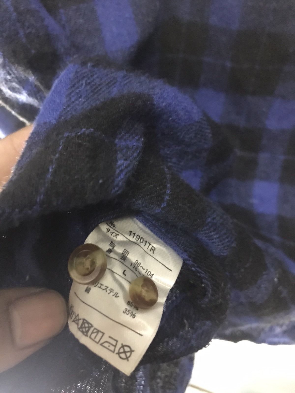 Flannel × Japanese Brand × Vintage Vintage wool flannel shirt by Curiosity 5 Size US M / EU 48-50 / 2 - 4 Thumbnail