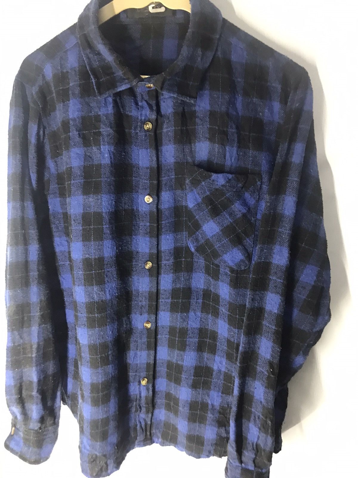 Flannel × Japanese Brand × Vintage Vintage wool flannel shirt by Curiosity 5 Size US M / EU 48-50 / 2 - 5 Thumbnail