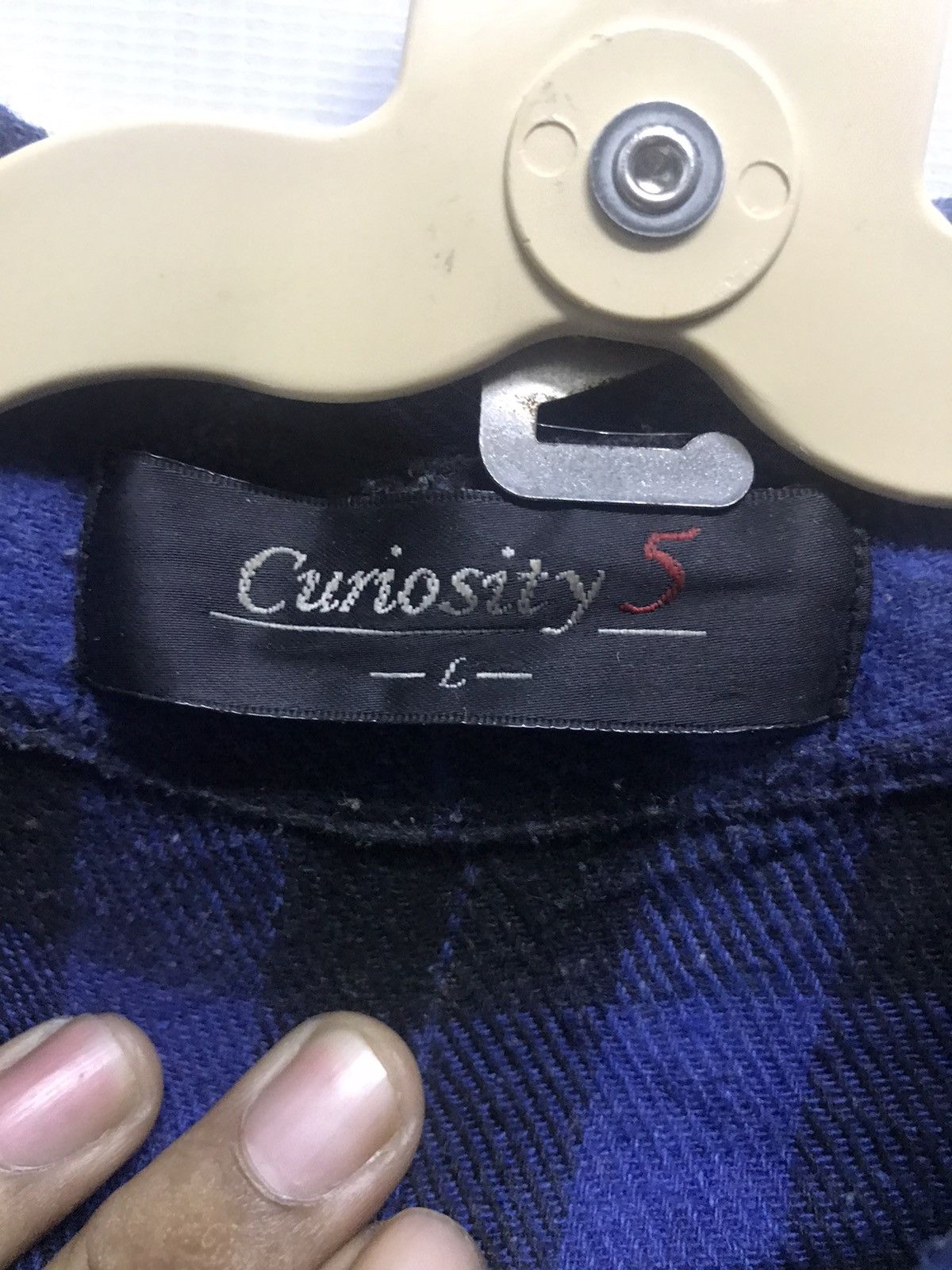 Flannel × Japanese Brand × Vintage Vintage wool flannel shirt by Curiosity 5 Size US M / EU 48-50 / 2 - 3 Thumbnail