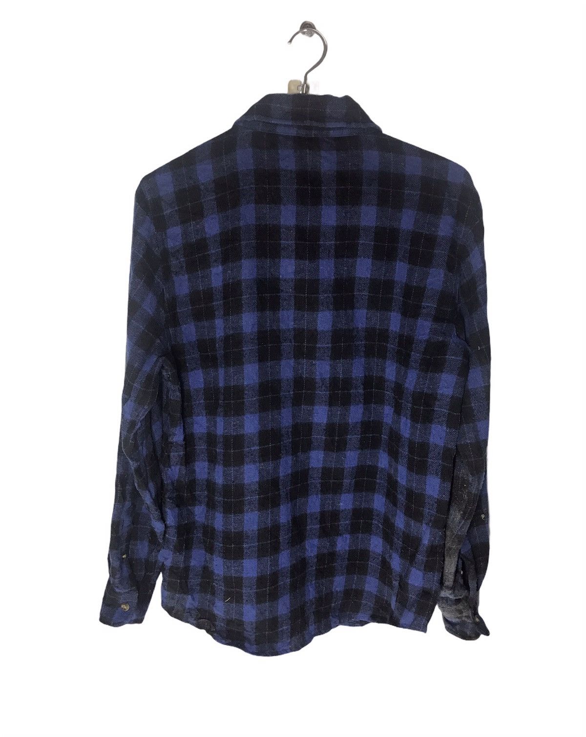 Flannel × Japanese Brand × Vintage Vintage wool flannel shirt by Curiosity 5 Size US M / EU 48-50 / 2 - 2 Thumbnail