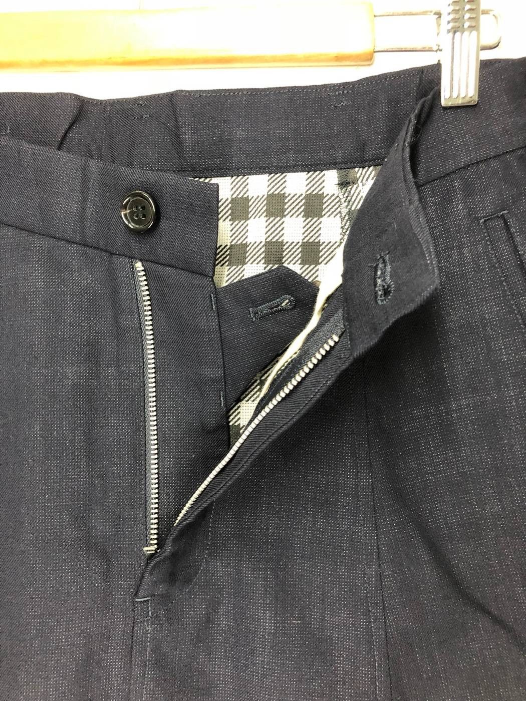 Comme des Garcons 🇯🇵 AW08 Comme des Garçons Checked Drop Crotch Shorts Size US 30 / EU 46 - 6 Thumbnail