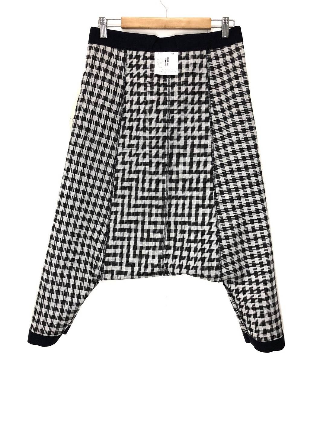 Comme des Garcons 🇯🇵 AW08 Comme des Garçons Checked Drop Crotch Shorts Size US 30 / EU 46 - 8 Thumbnail
