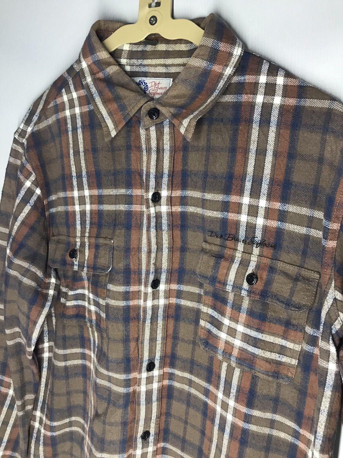 Flannel × Vintage Dick brewer surfboards flannel shirts Size US L / EU 52-54 / 3 - 6 Thumbnail