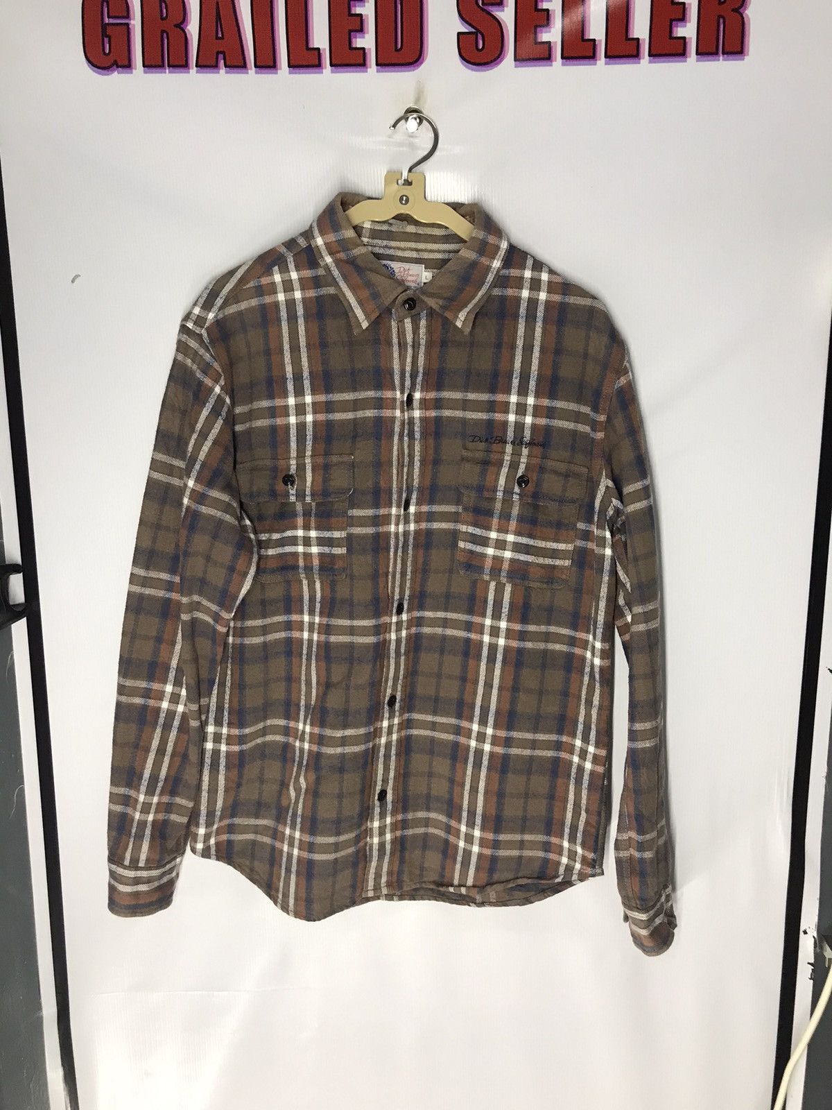 Flannel × Vintage Dick brewer surfboards flannel shirts Size US L / EU 52-54 / 3 - 7 Thumbnail