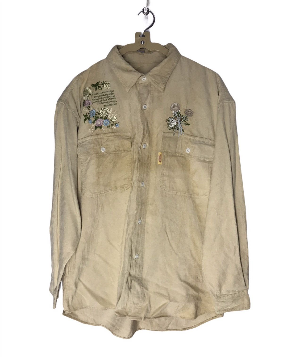 Vintage free farm hand cudroy flannel