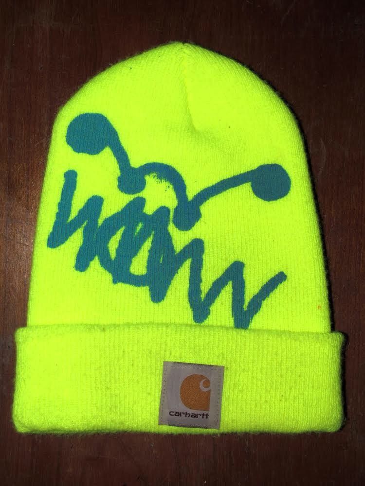 image of Asspizza Beanie in Green, Men's
