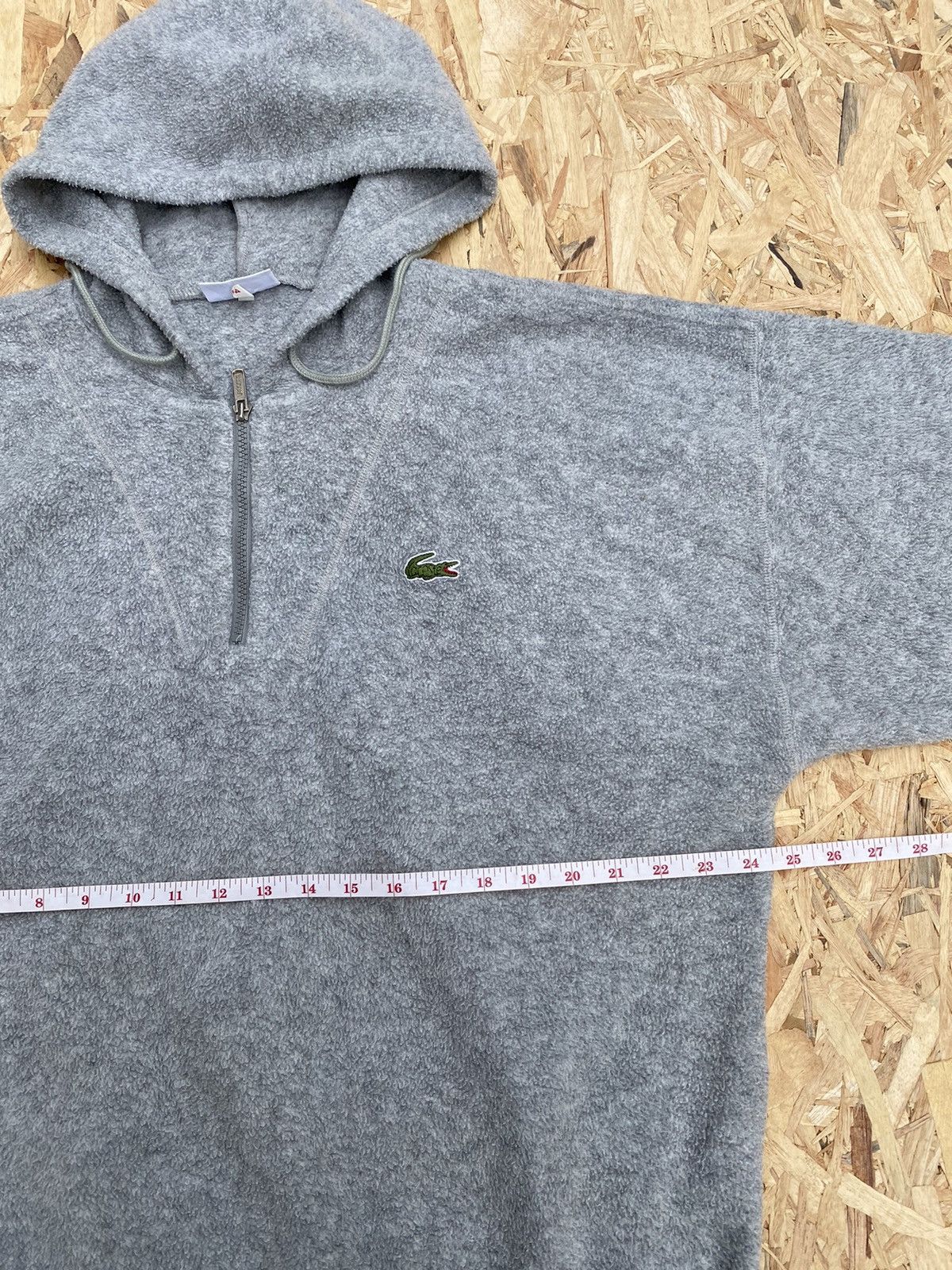 Lacoste × Vintage Vintage 90s Chemise Lacoste Hoodies Sweatshirt Small Logo Size US XL / EU 56 / 4 - 10 Thumbnail