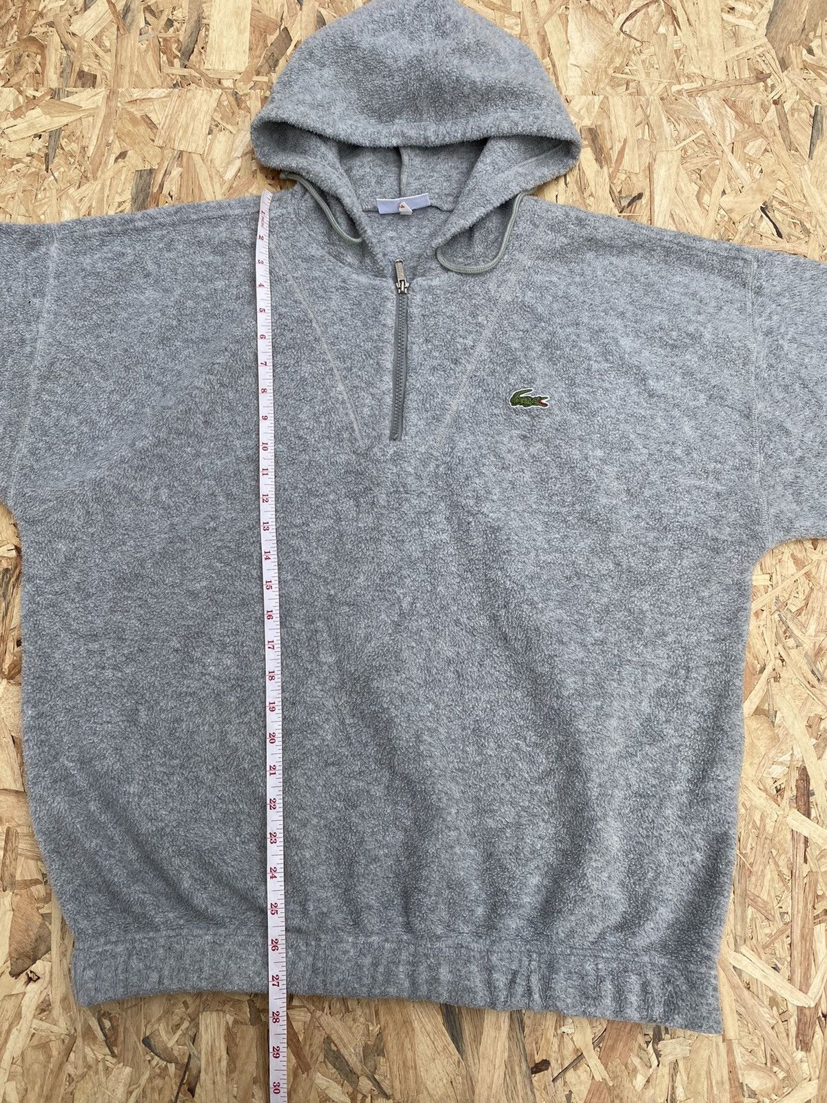 Lacoste × Vintage Vintage 90s Chemise Lacoste Hoodies Sweatshirt Small Logo Size US XL / EU 56 / 4 - 11 Thumbnail