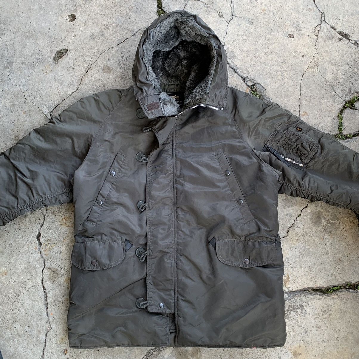 Alpha Industries parka type N-3B (N) spec MIL-J-6279 Alpha Industries parka type N-3B (N) spec MIL-J-6279