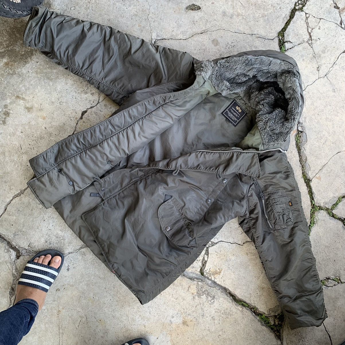 Alpha Industries Alpha Industries parka type N-3B (N) spec MIL-J-6279 Size US L / EU 52-54 / 3 - 14 Thumbnail