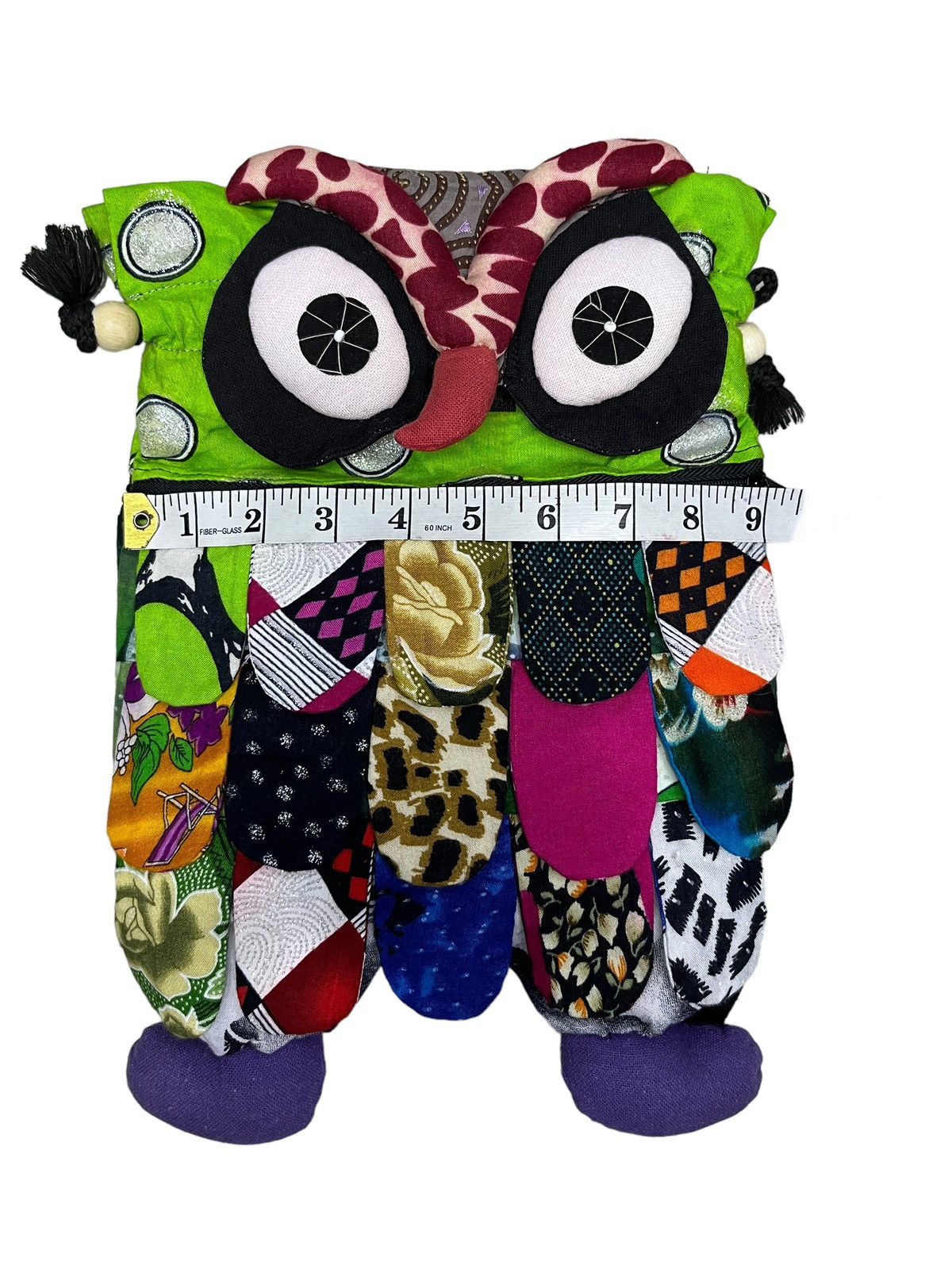 Japanese Brand 🔥Custom Owl Patchwork Art Kapital Design Mini Backpack Size ONE SIZE - 16 Thumbnail
