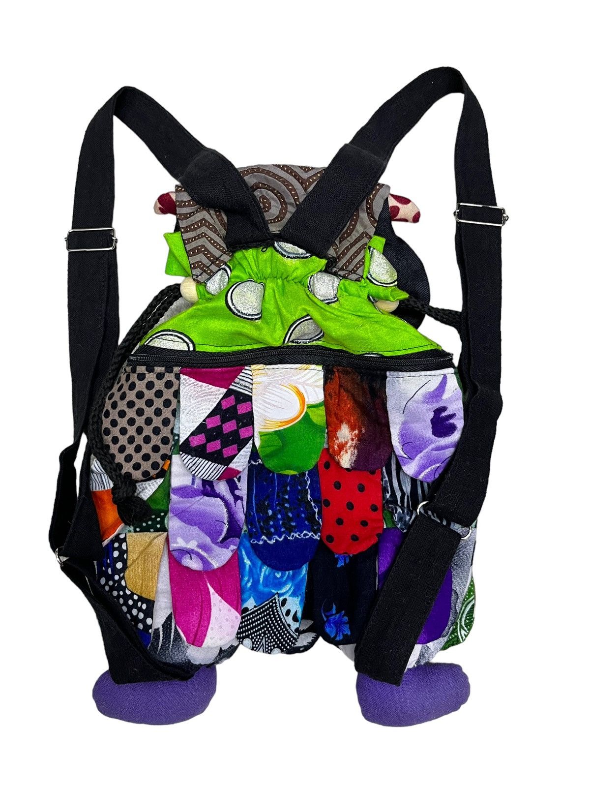 Japanese Brand 🔥Custom Owl Patchwork Art Kapital Design Mini Backpack Size ONE SIZE - 11 Thumbnail