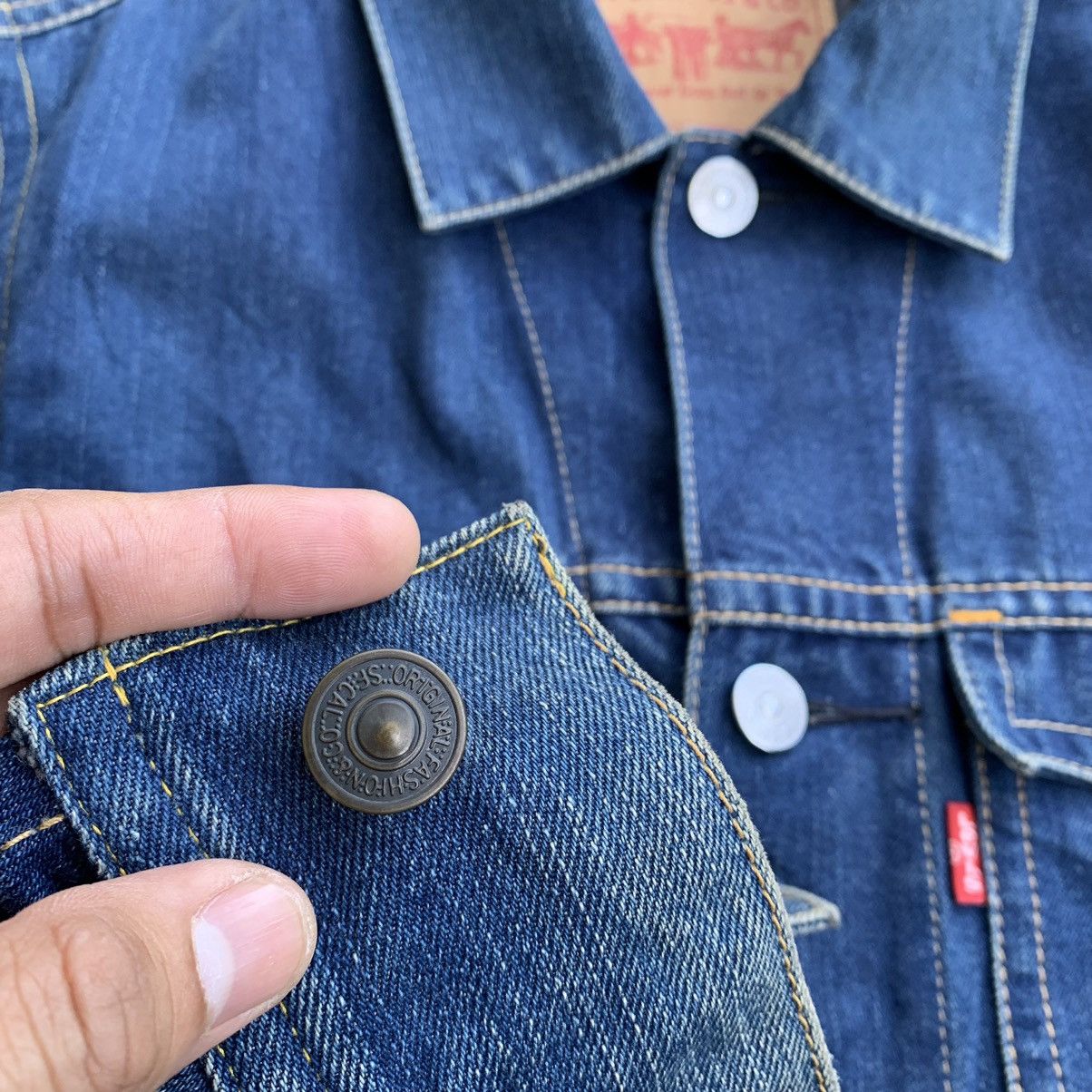 Levi's Levi’s denim jeans jacket type 1 cropped bottom Size US L / EU 52-54 / 3 - 12 Thumbnail