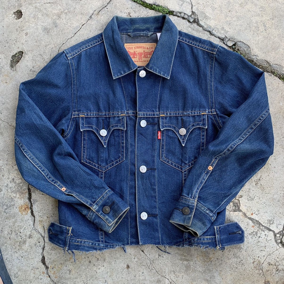 Levi's Levi’s denim jeans jacket type 1 cropped bottom Size US L / EU 52-54 / 3 - 7 Thumbnail