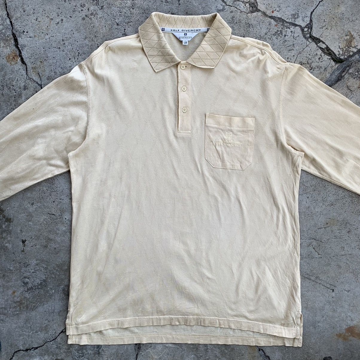 Givenchy Givenchy golf long sleeve collar tee Size US L / EU 52-54 / 3 - 5 Thumbnail