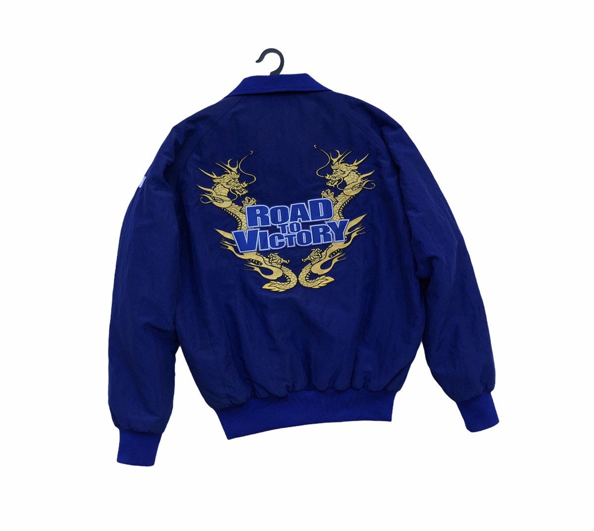 Mizuno Vintage Mizuno Baseball Embroidered Logo Bomber Jacket Size US L / EU 52-54 / 3 - 3 Thumbnail