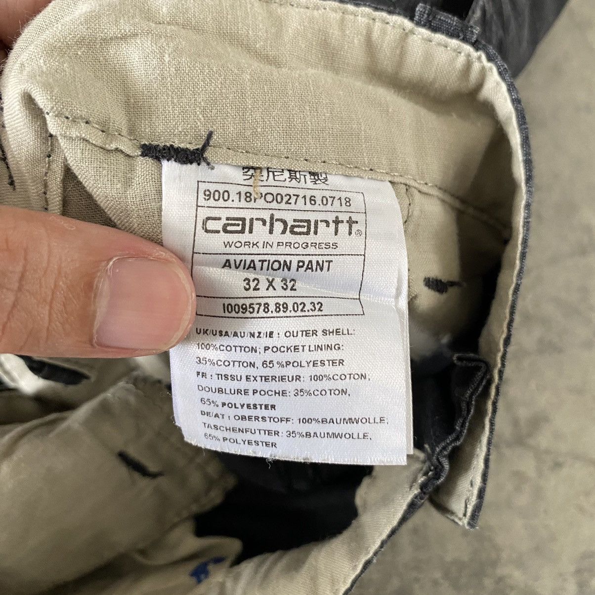 Carhartt Wip Carhartt WIP Multi Pocket Tactical Cargo Pants Size 32 Size US 32 / EU 48 - 17 Thumbnail