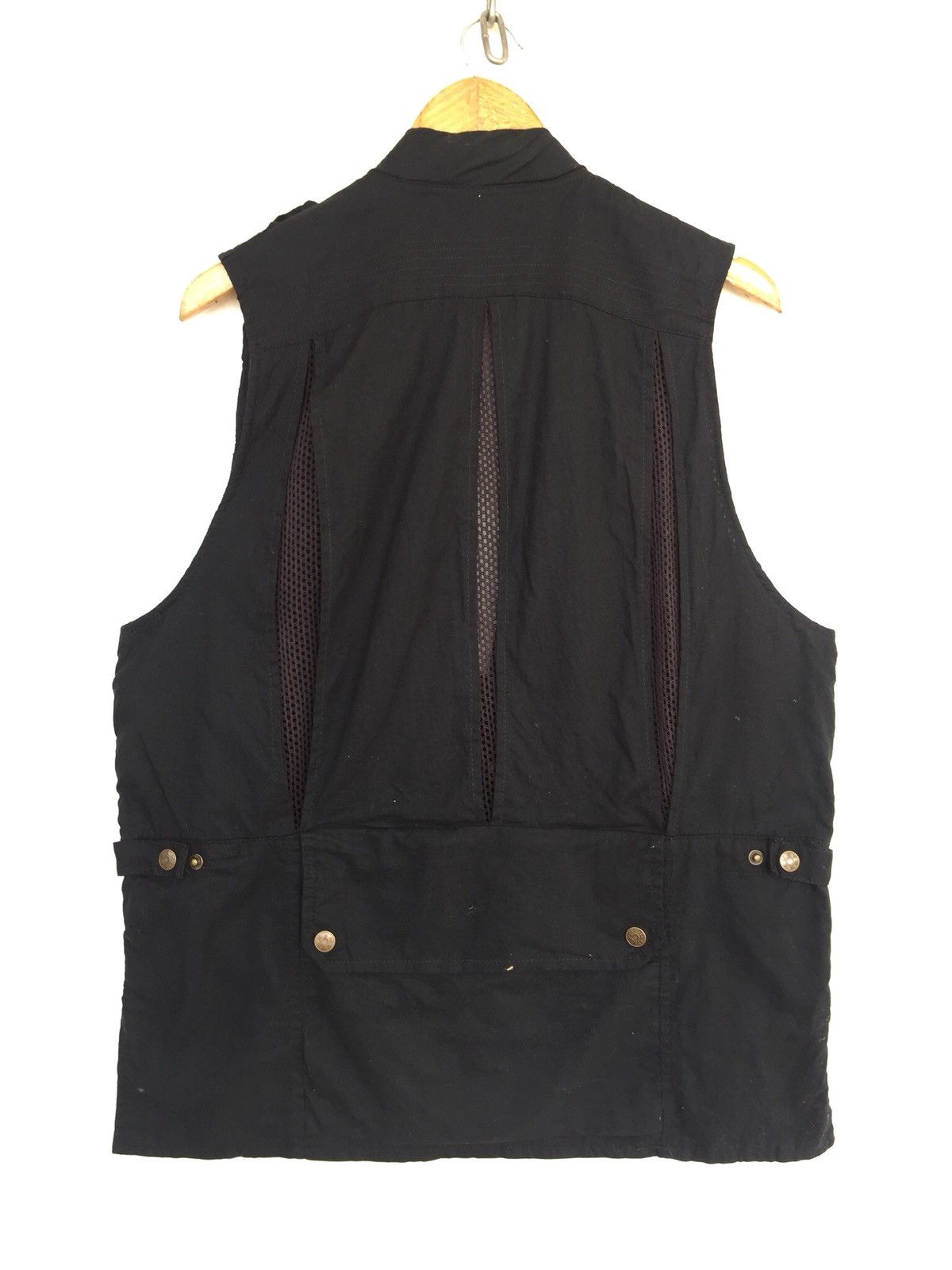 Vintage Vintage Humvee Tactical Vest Jacket Black Size 40L - 3 Thumbnail