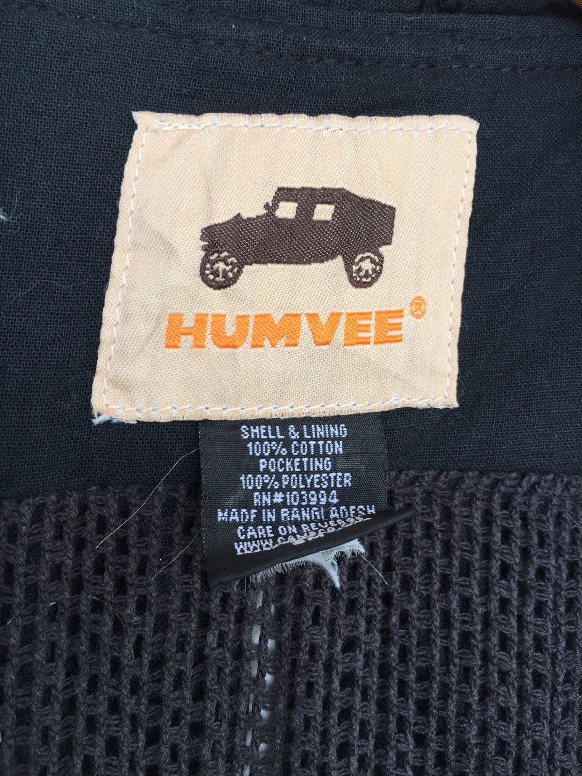Vintage Vintage Humvee Tactical Vest Jacket Black Size 40L - 9 Thumbnail