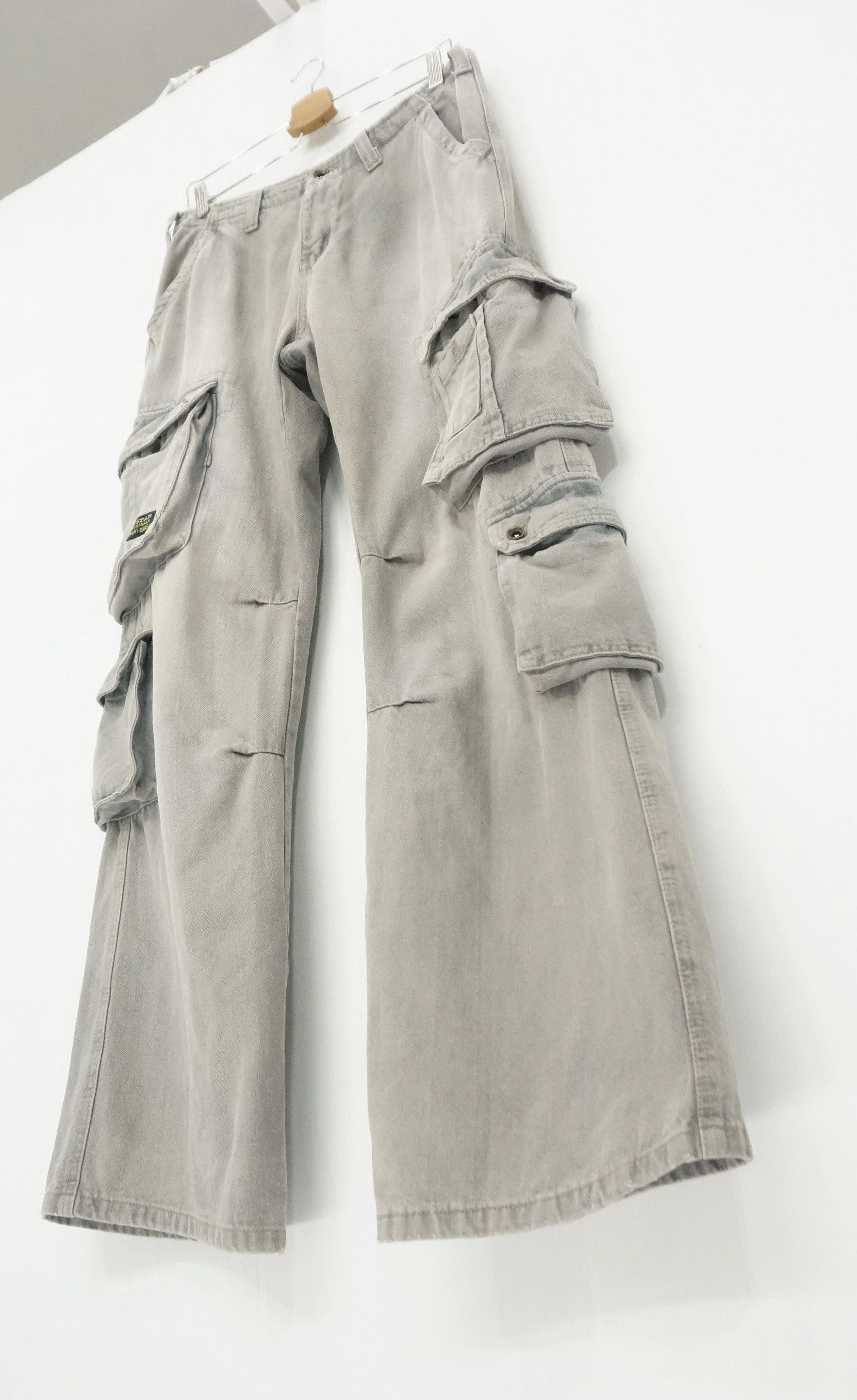 G-Star Rare Vintage G-STAR RAW Cargo 8 Pockets Pants Size US 32 / EU 48 - 4 Thumbnail